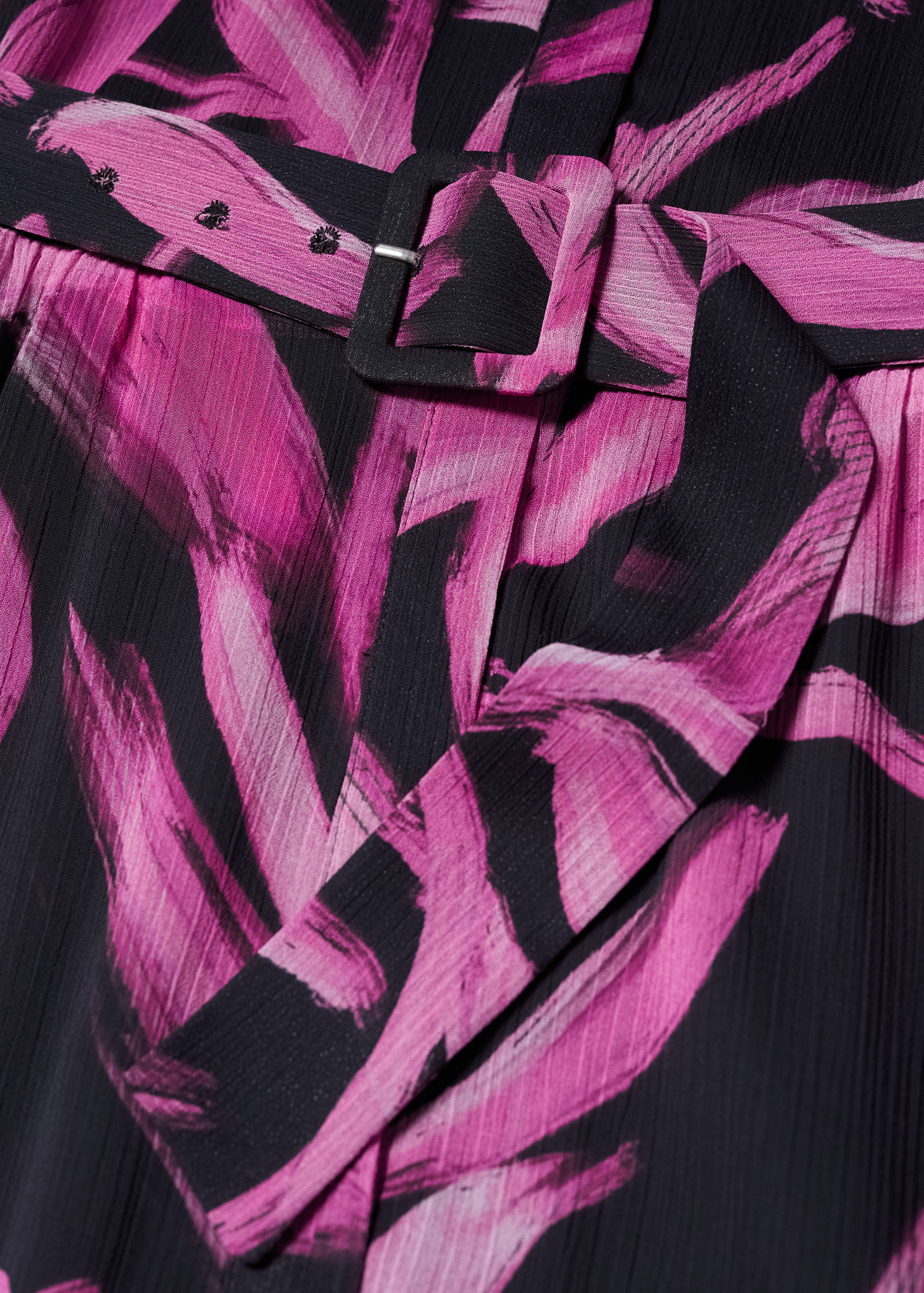 Vestido gasa estampado - Detalle del artículo 8