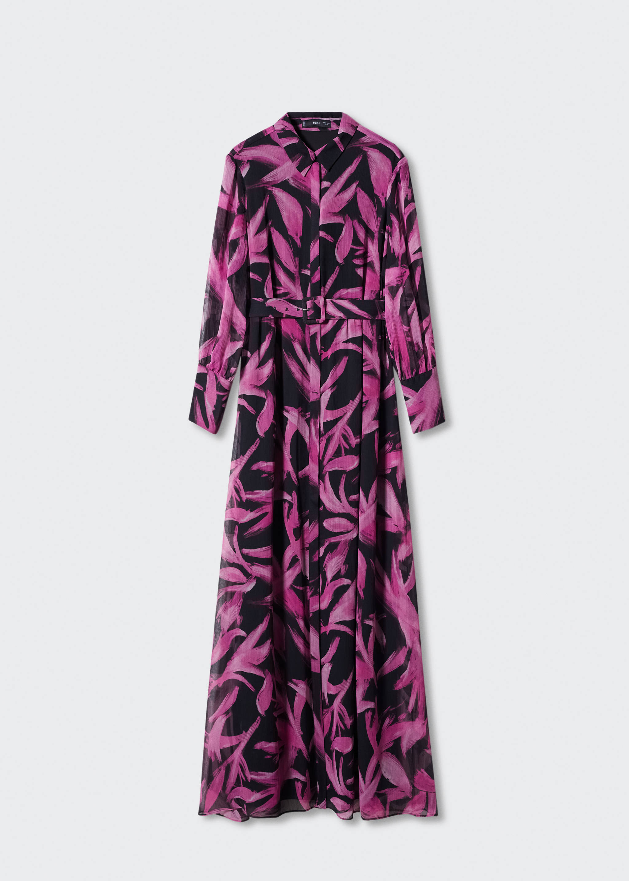 Vestido gasa estampado - Artículo sin modelo