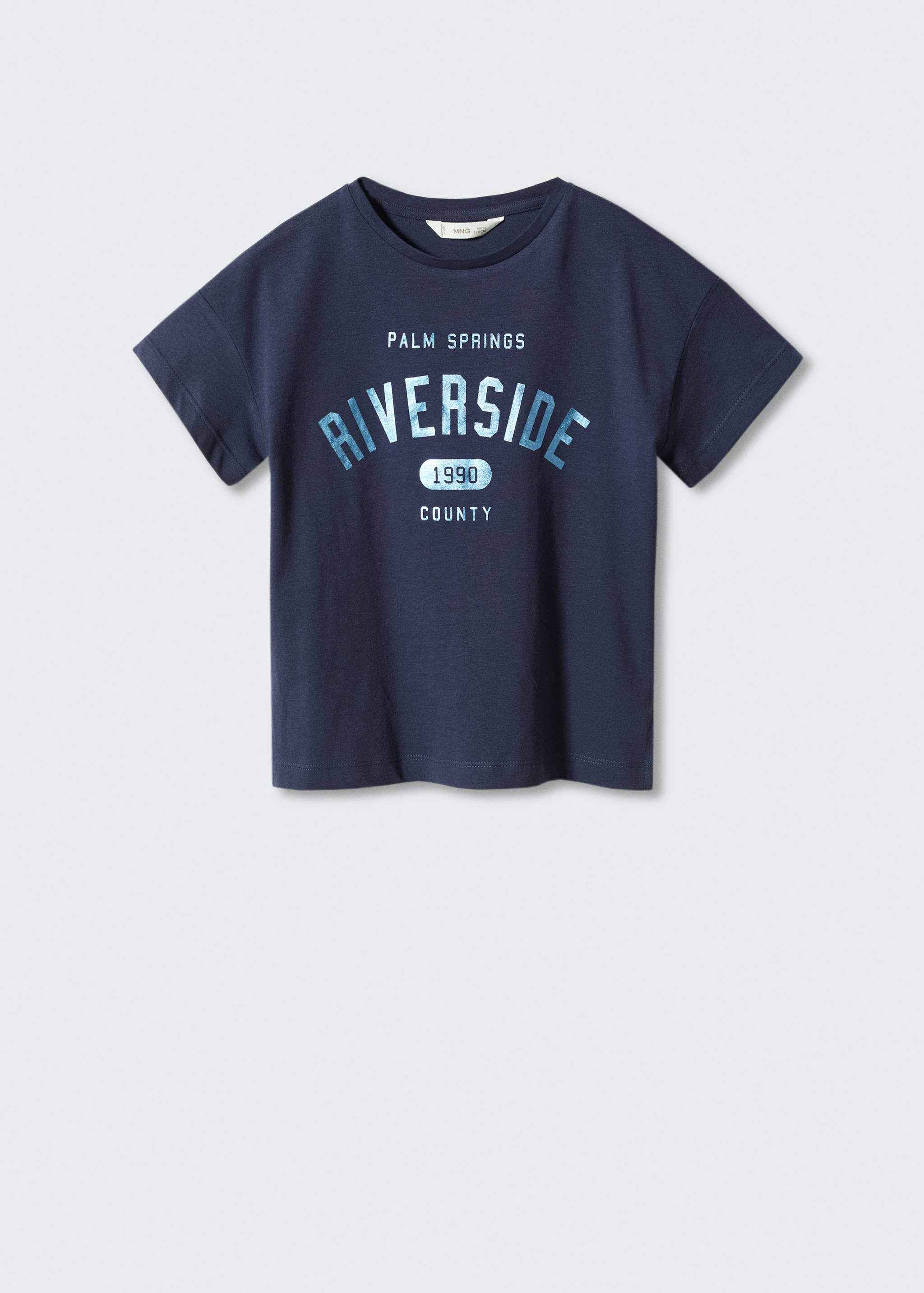 T-shirt message imprimé - Article sans modèle