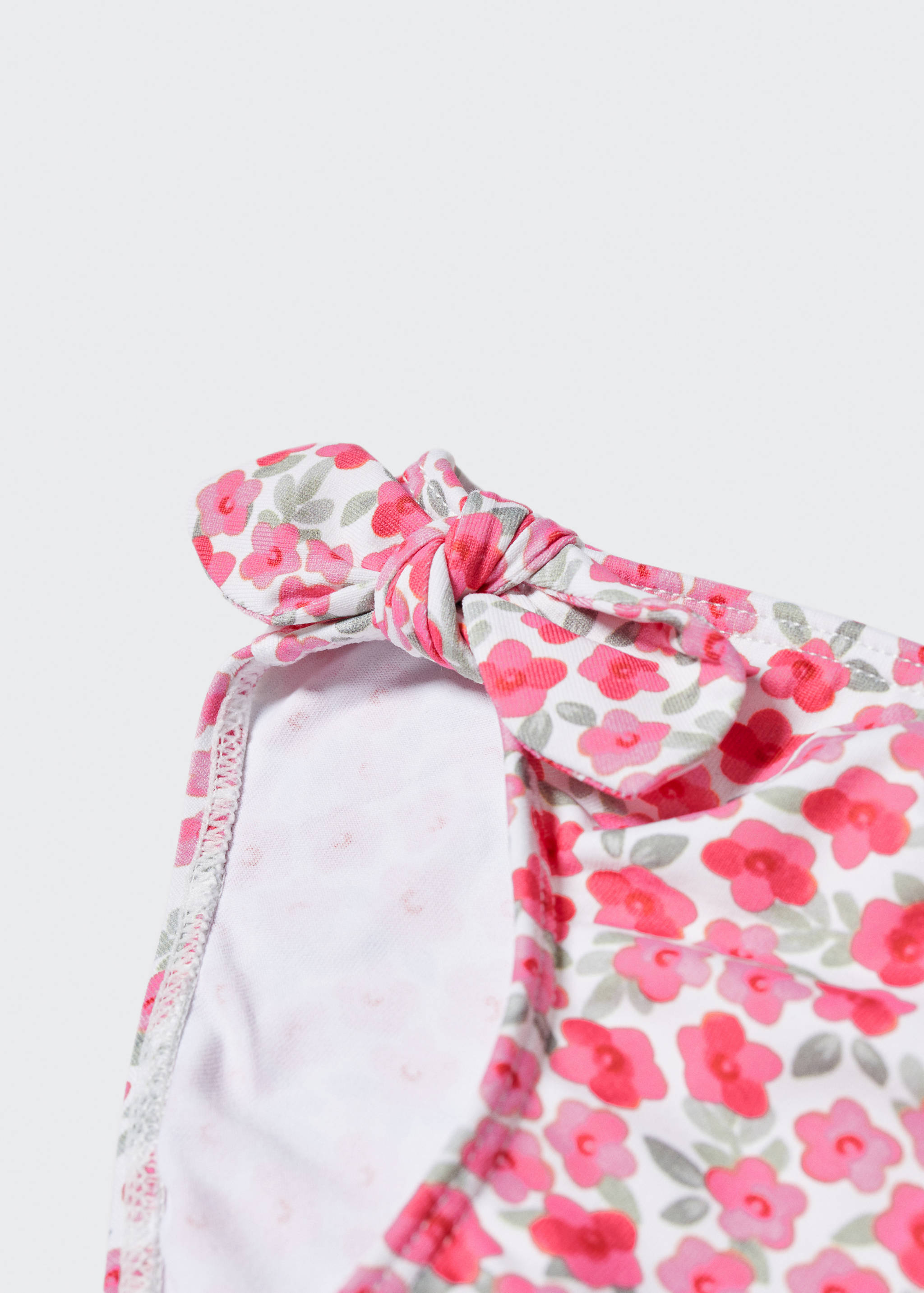 系带比基尼短裤 - null