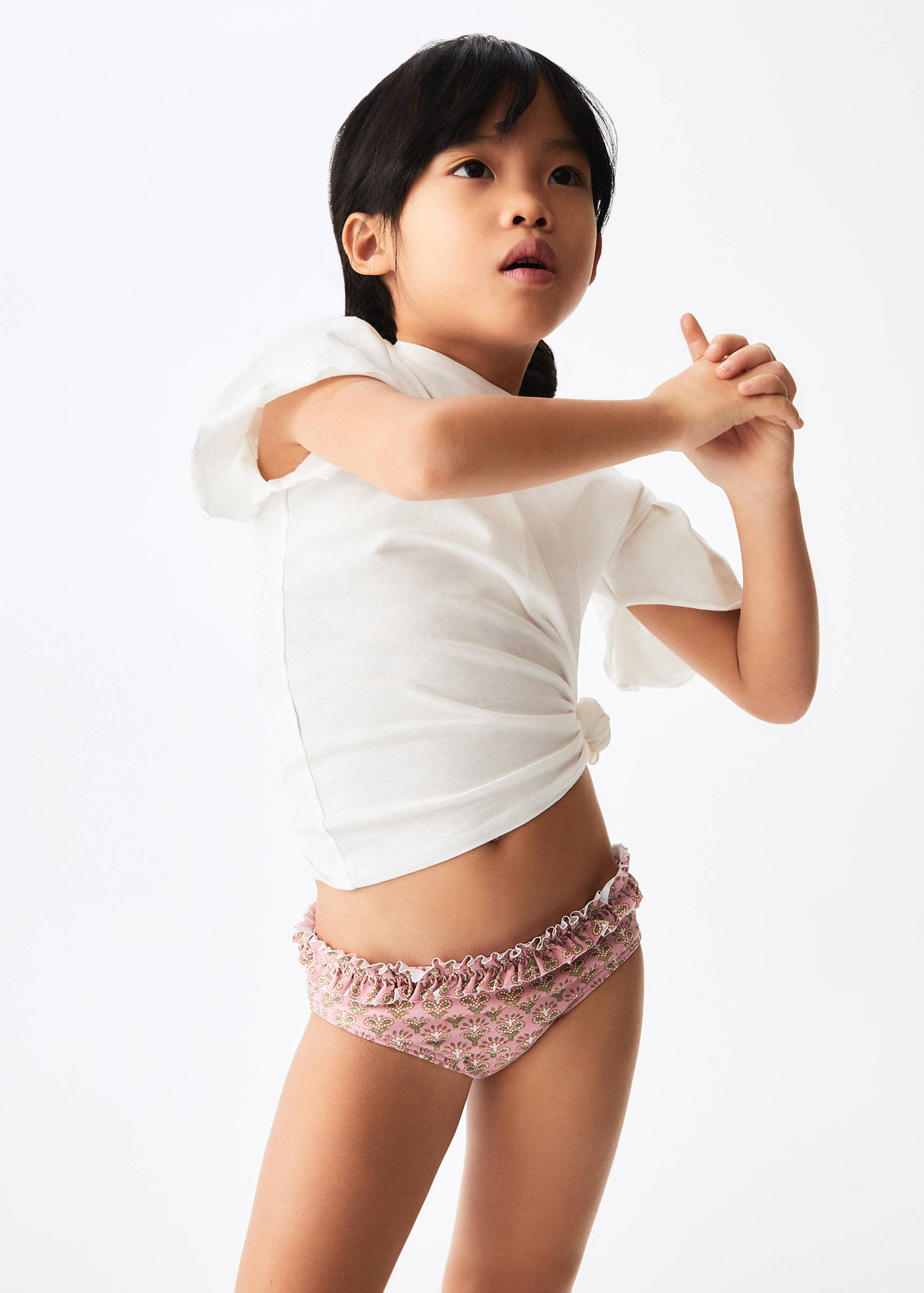 لباس بكيني مكشكش  - رؤية وسط