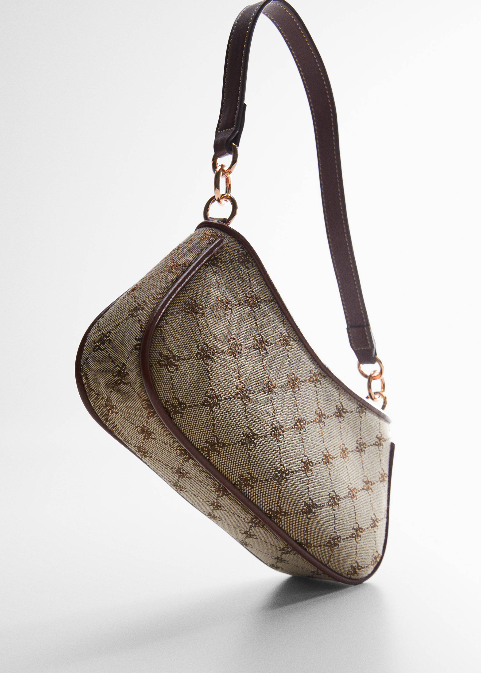Jacquard shoulder bag - Details of the article 5