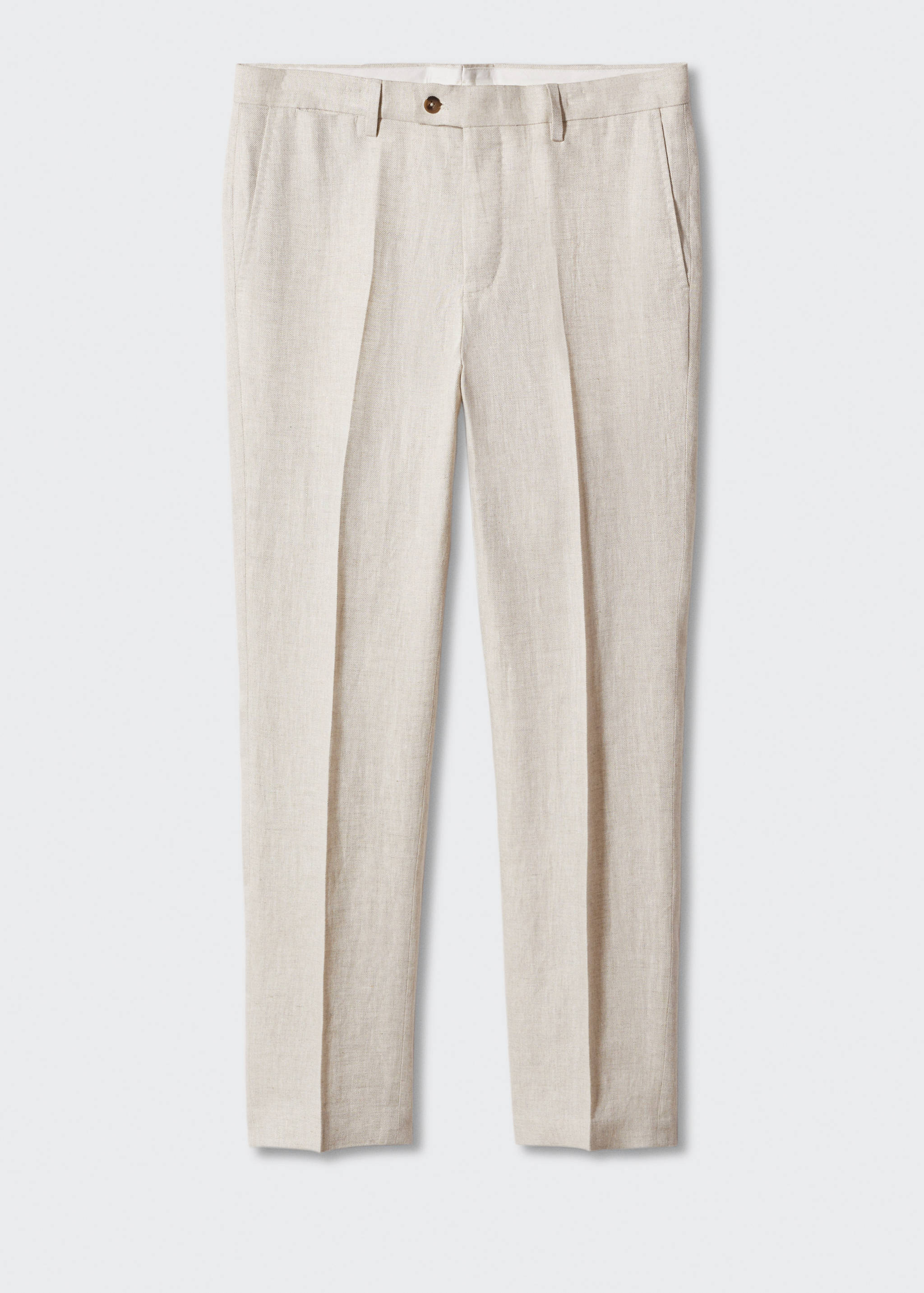 100% linen suit trousers - Article without model