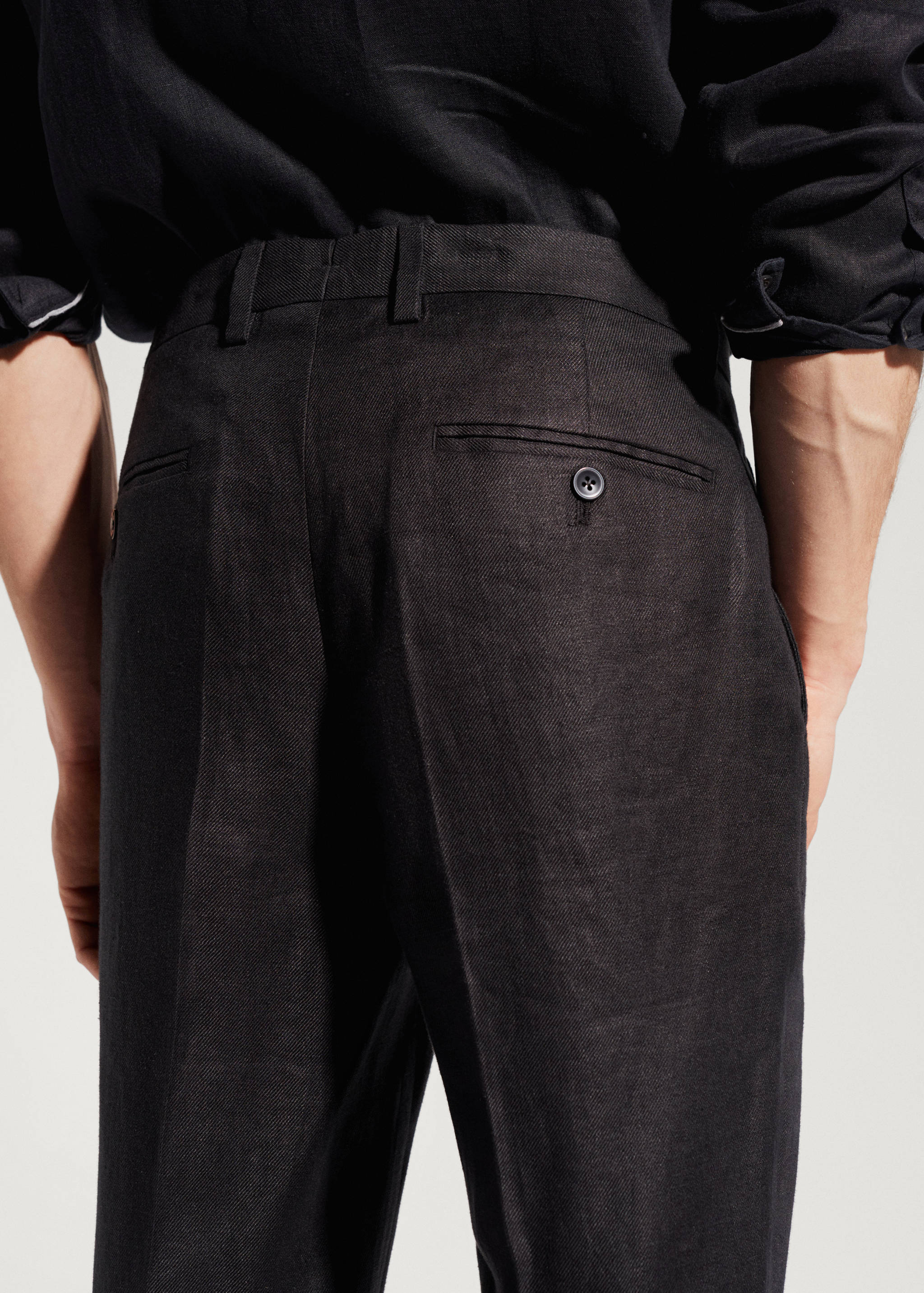 Pantalon costume 100 % lin - Détail de l'article 2