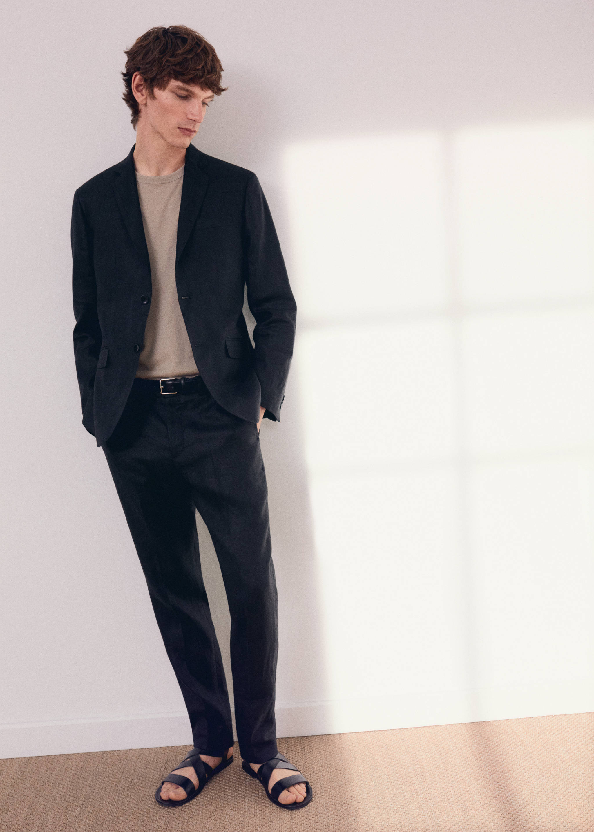 Pantalon costume 100 % lin - Détail de l'article 7