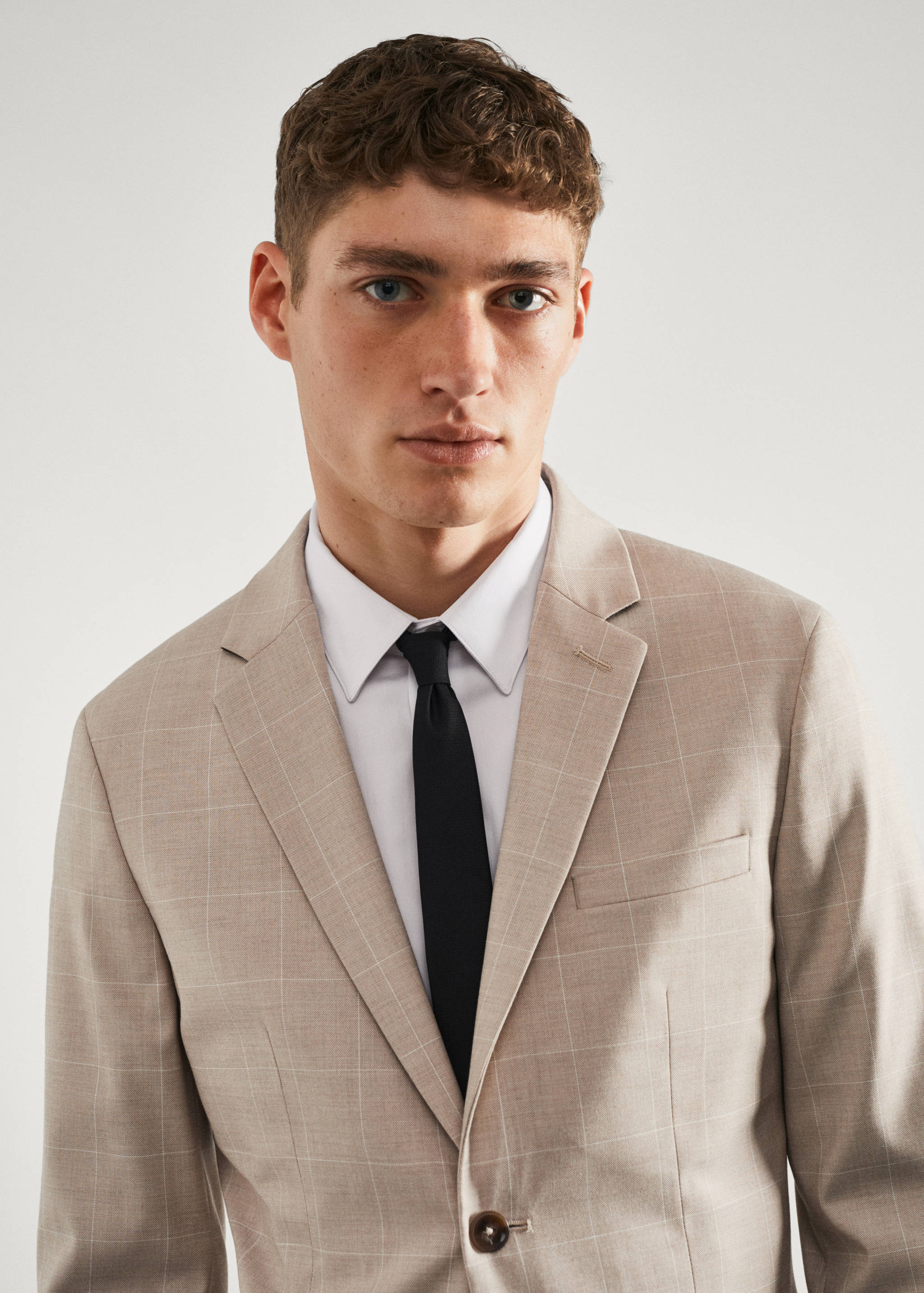 Super slim-fit suit jacket - Details of the article 1