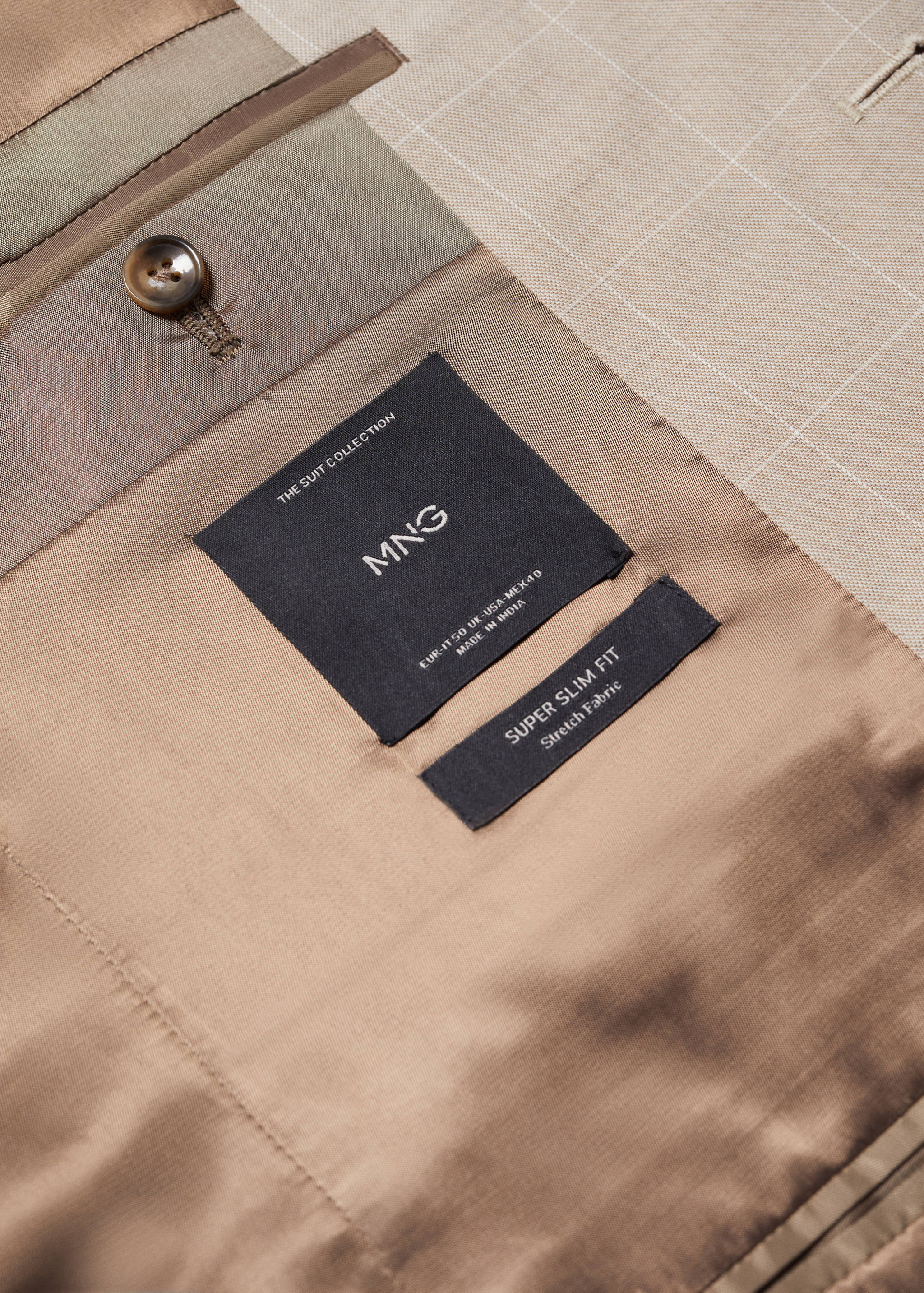 Super slim-fit suit jacket - Details of the article 8