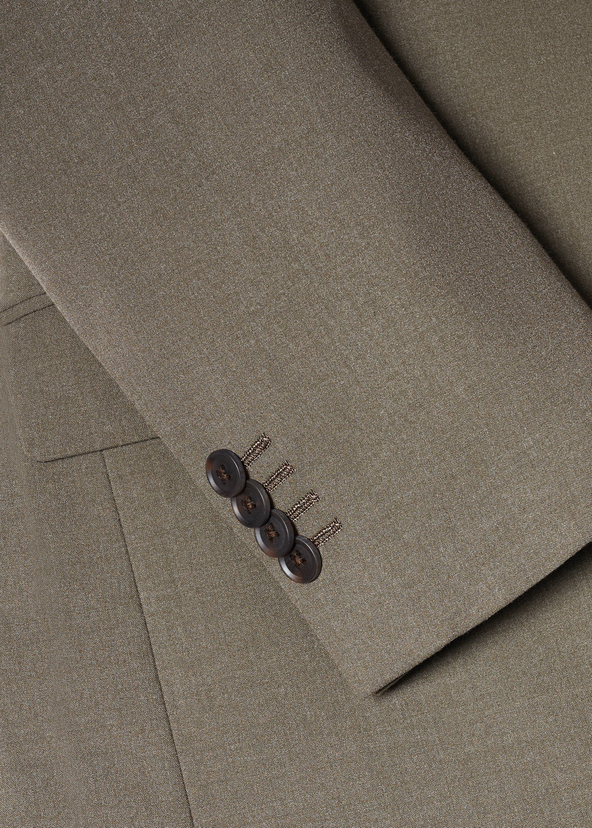 Slim-fit suit jacket  - Details of the article 0