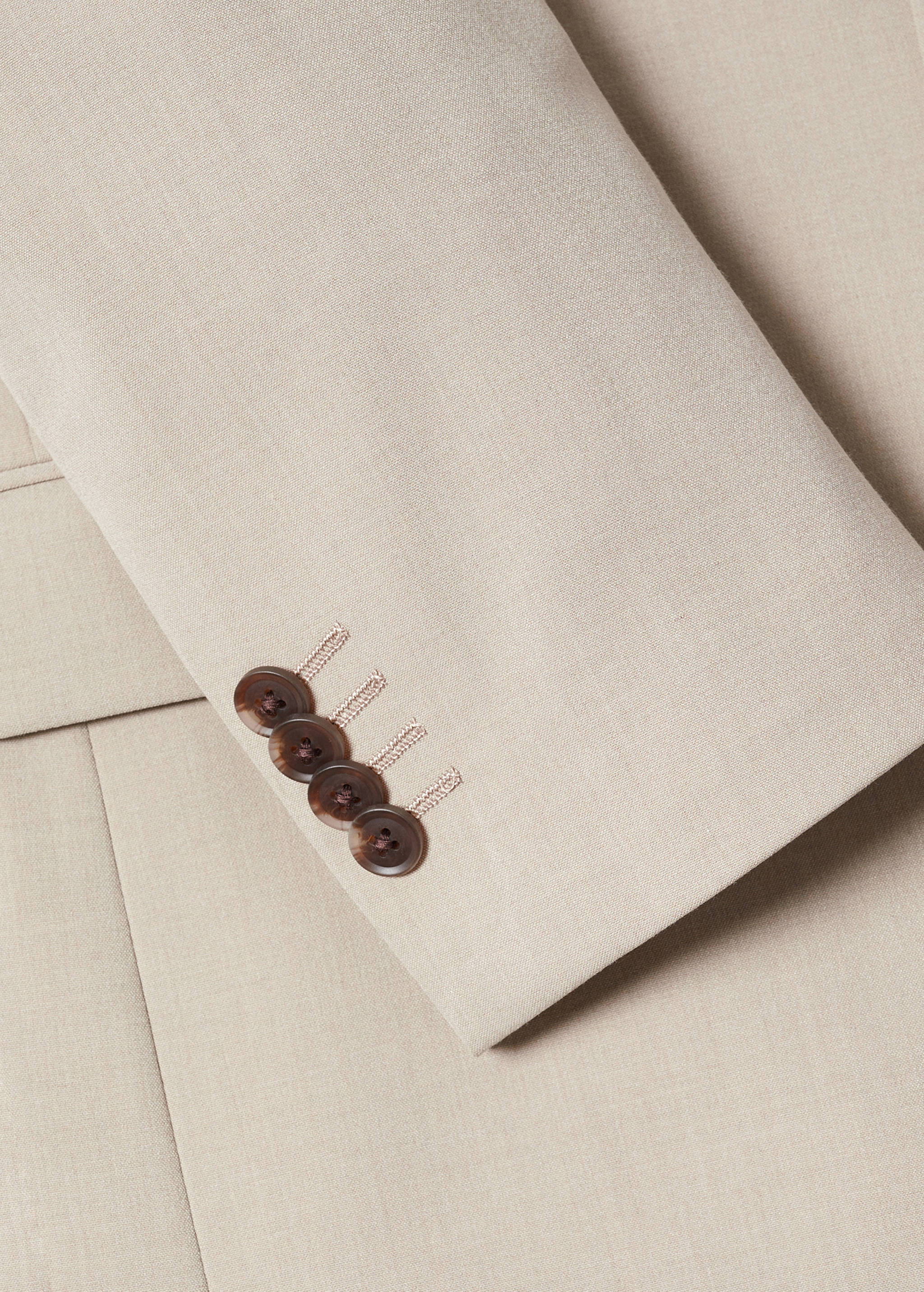 Slim-fit suit jacket  - Details of the article 8