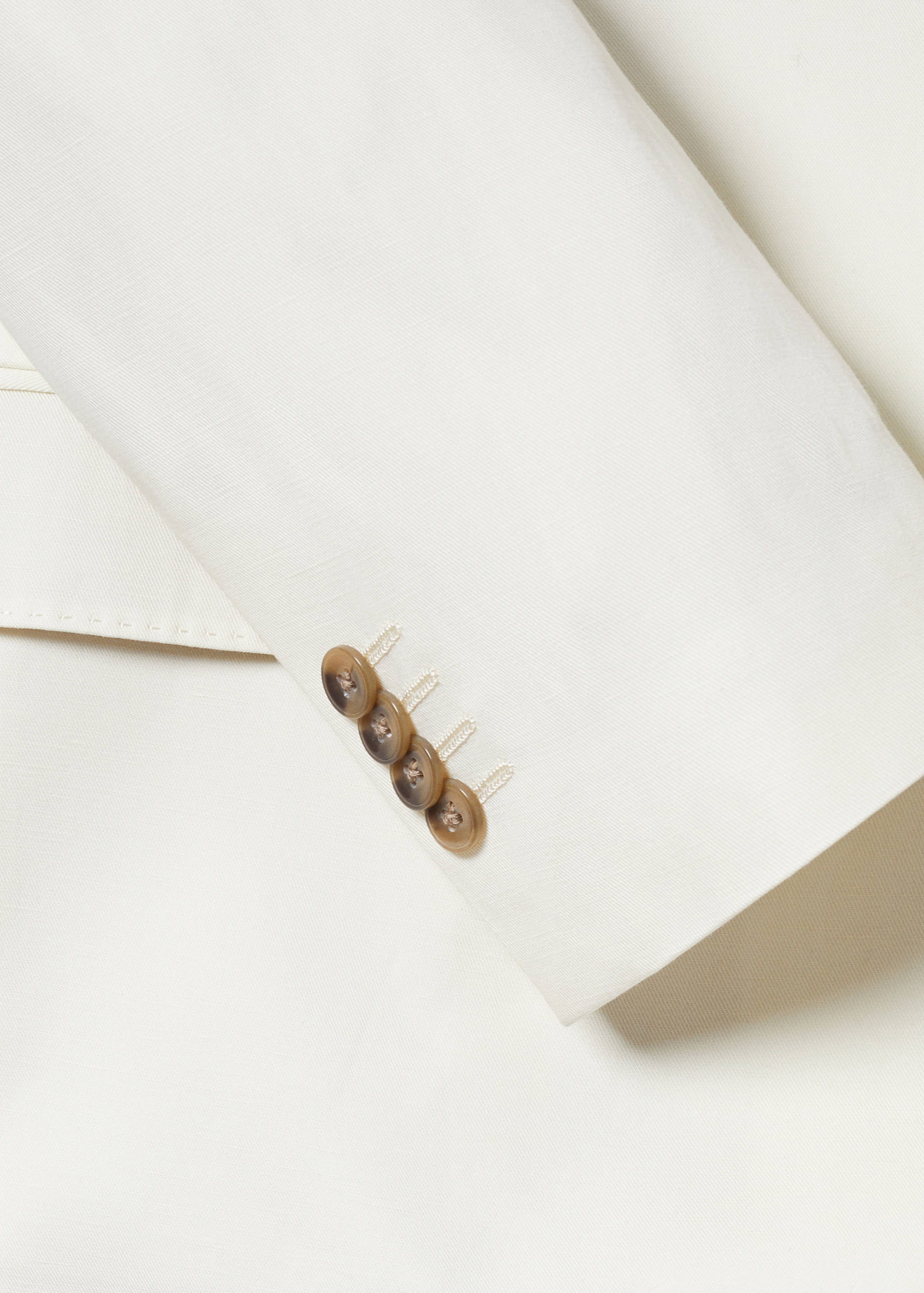 Linen suit jacket - Details of the article 0