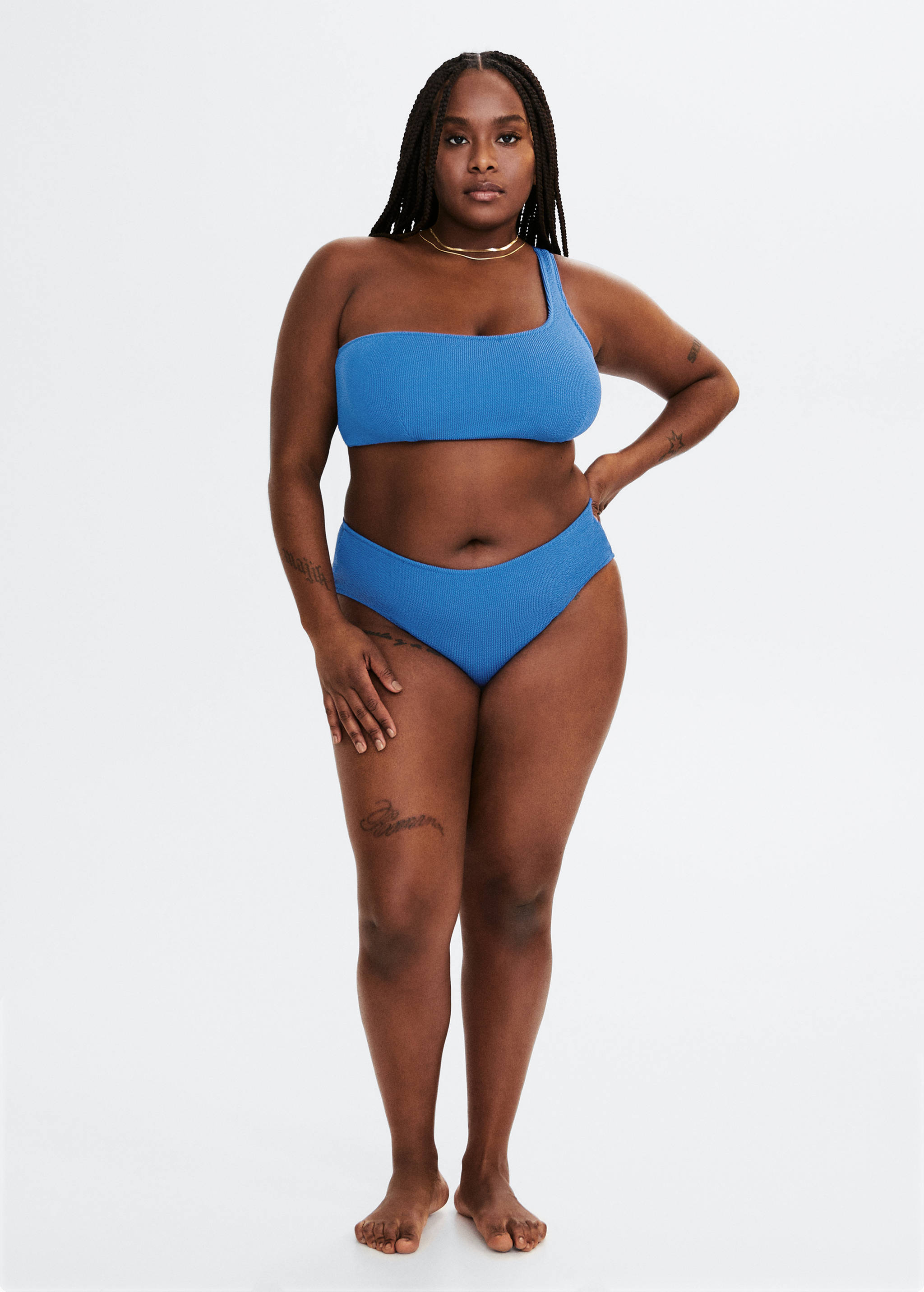 High-waist bikini bottoms - General plane
