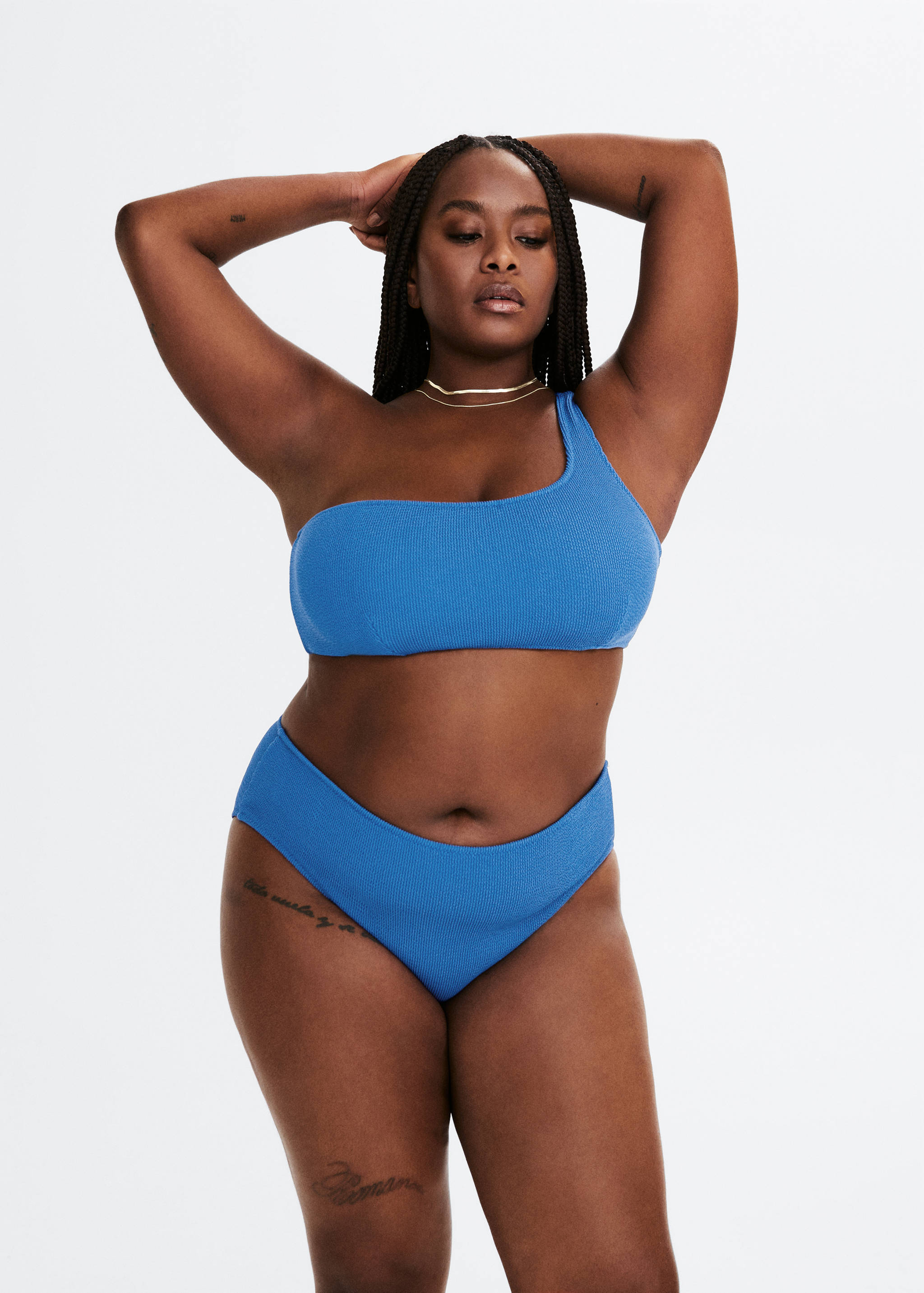 High-waist bikini bottoms - Medium plane