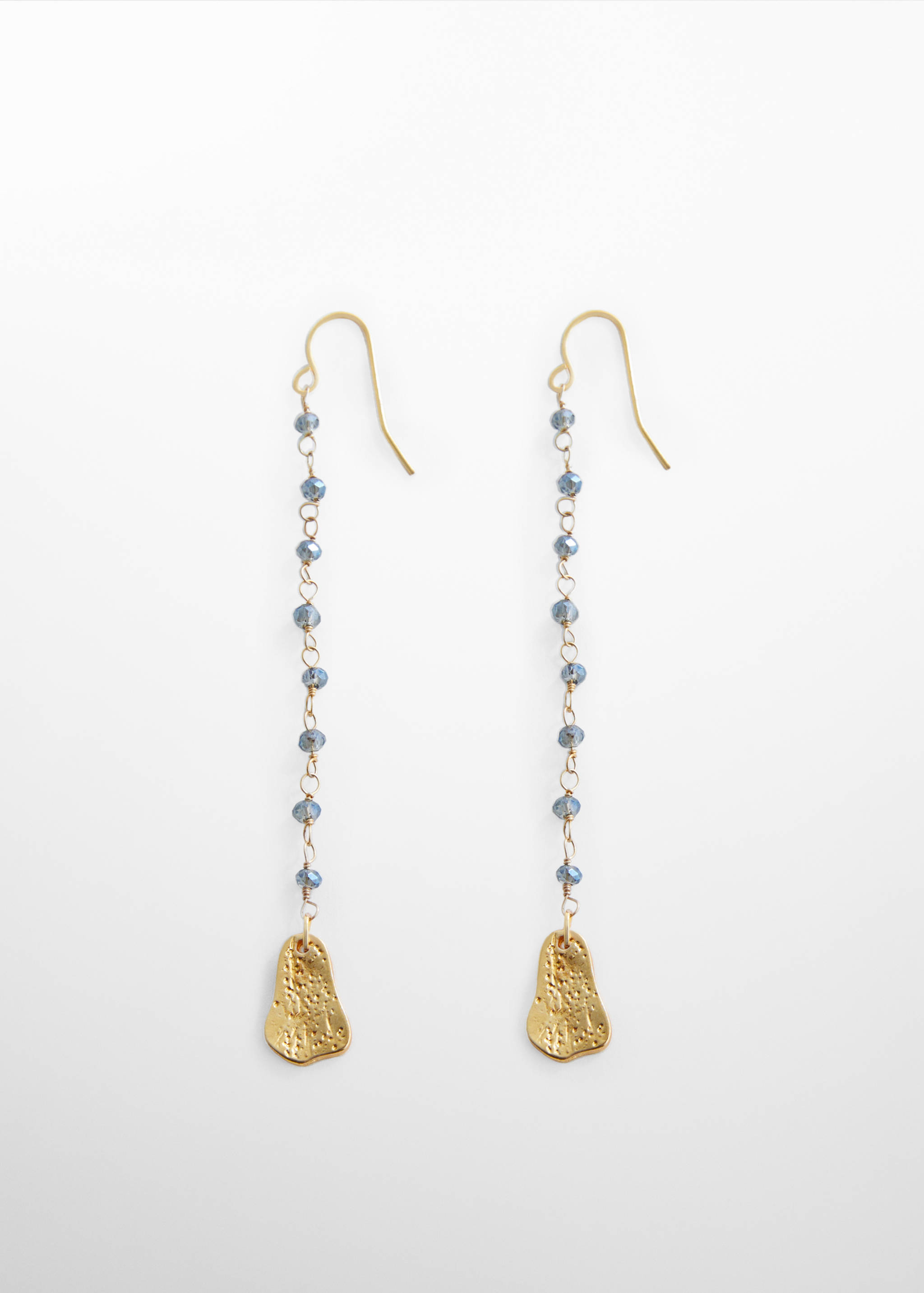 Stone thread earrings - Article without model