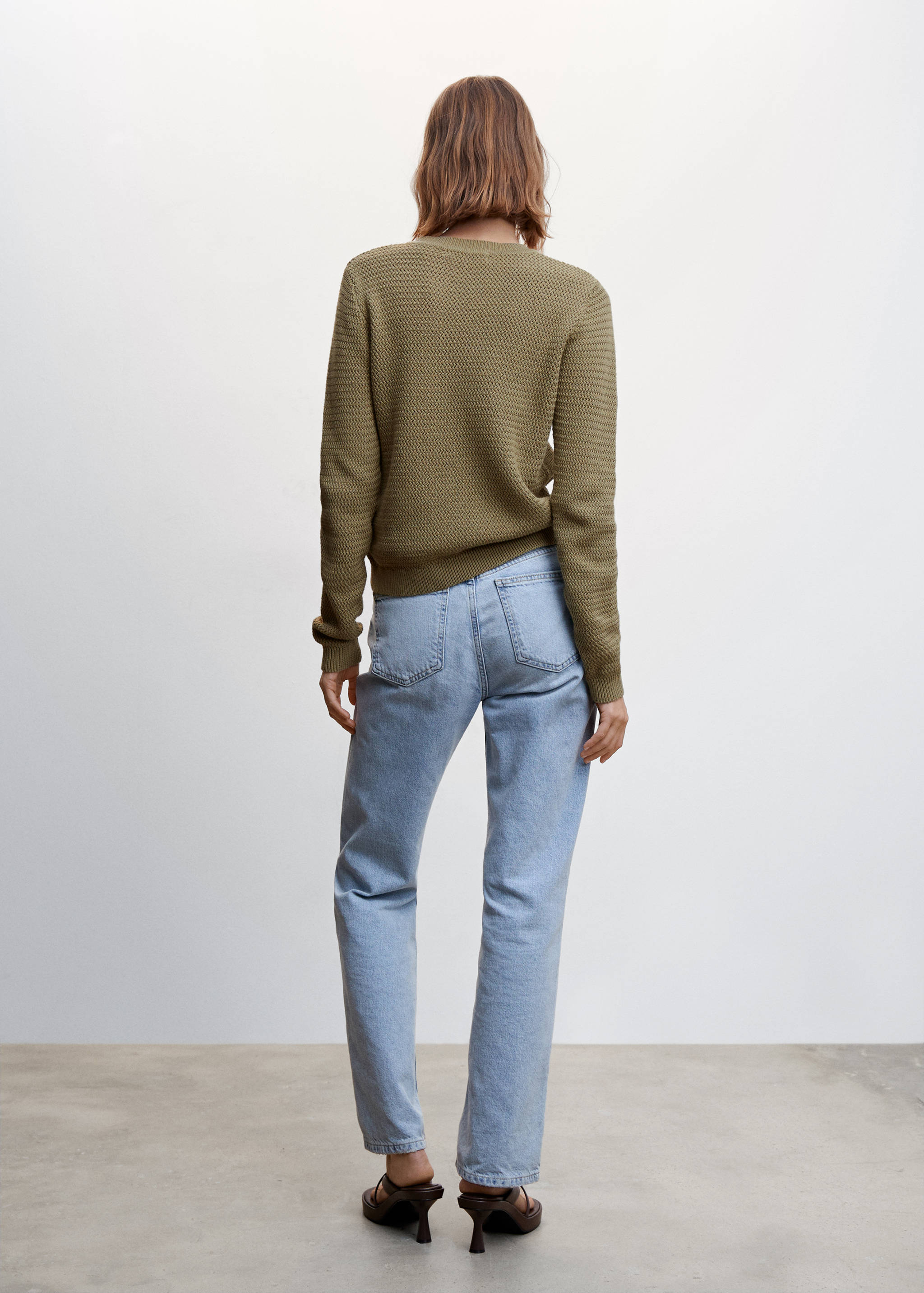 Jersey punto algodón - Reverso del artículo