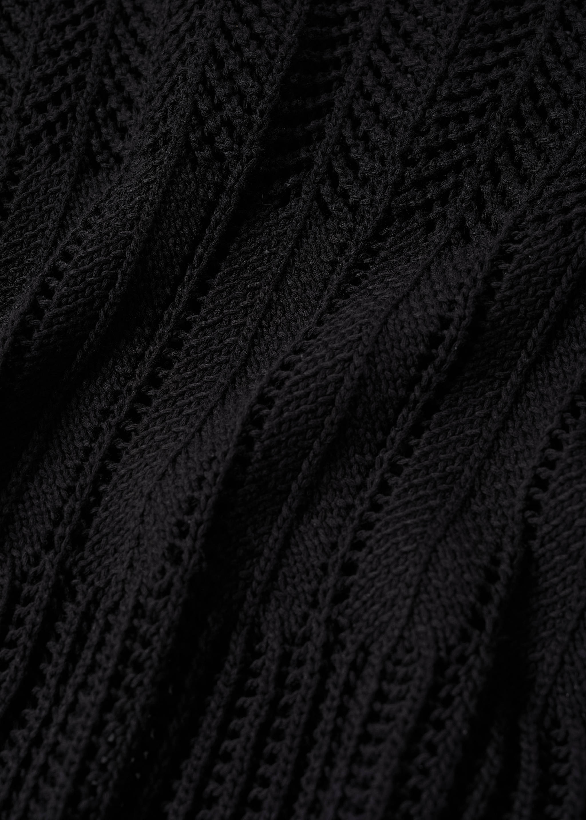 Openwork boat-neck sweater - Details of the article 8