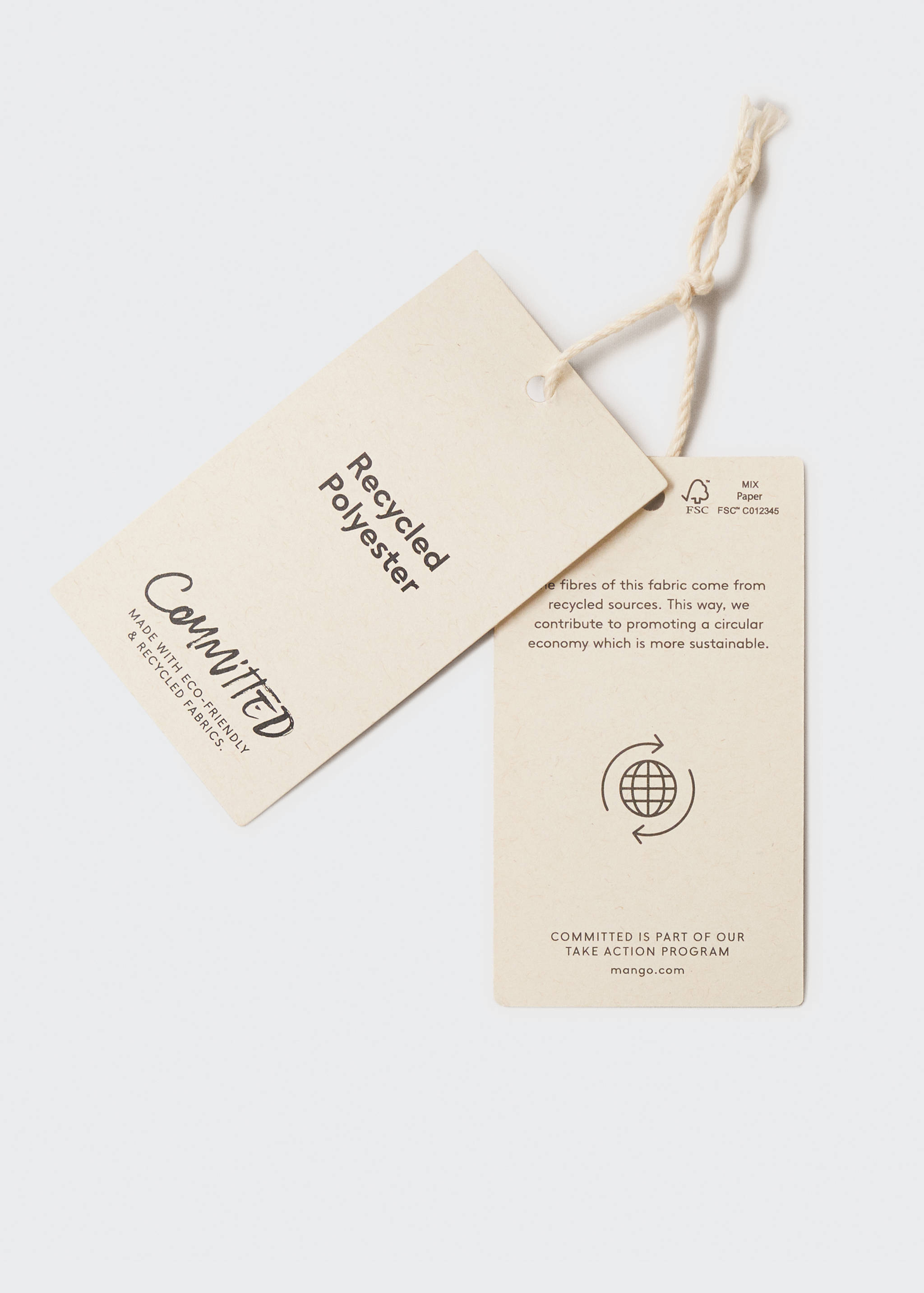 Suede-effect bomber jacket - Details of the article 9