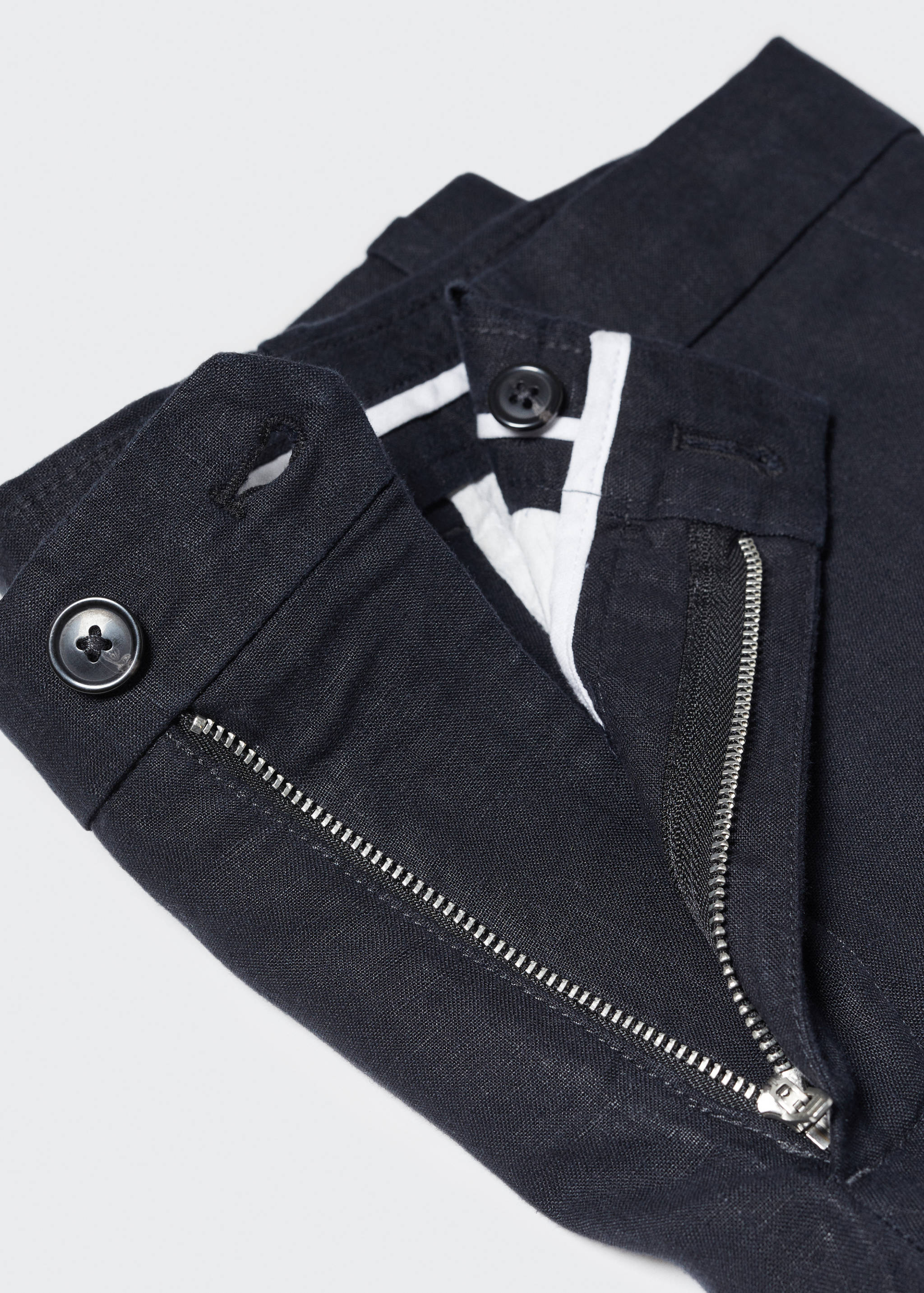 Pantalon 100 % lin slim fit - Détail de l'article 8