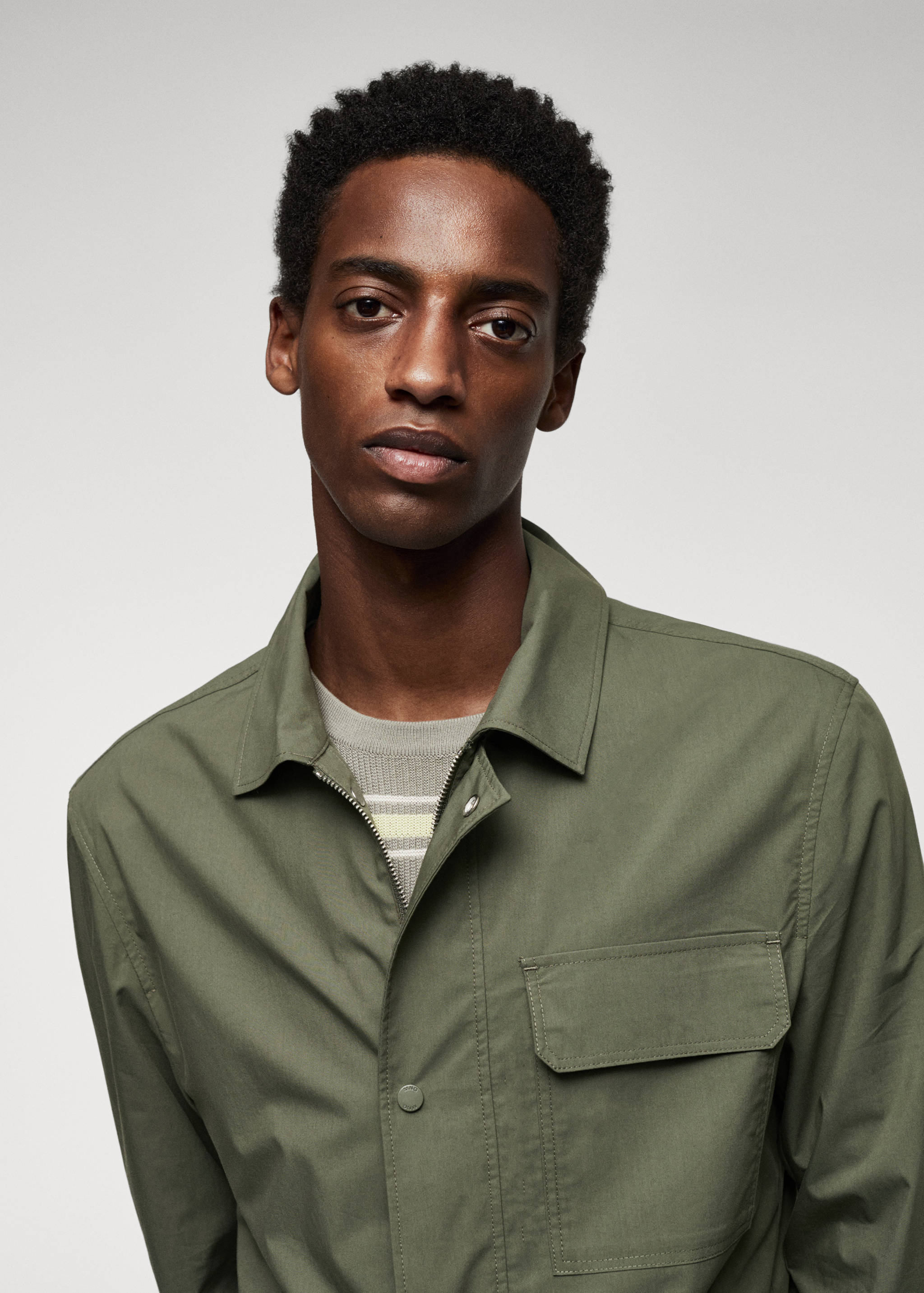 Veste légère coton poches - Détail de l'article 1