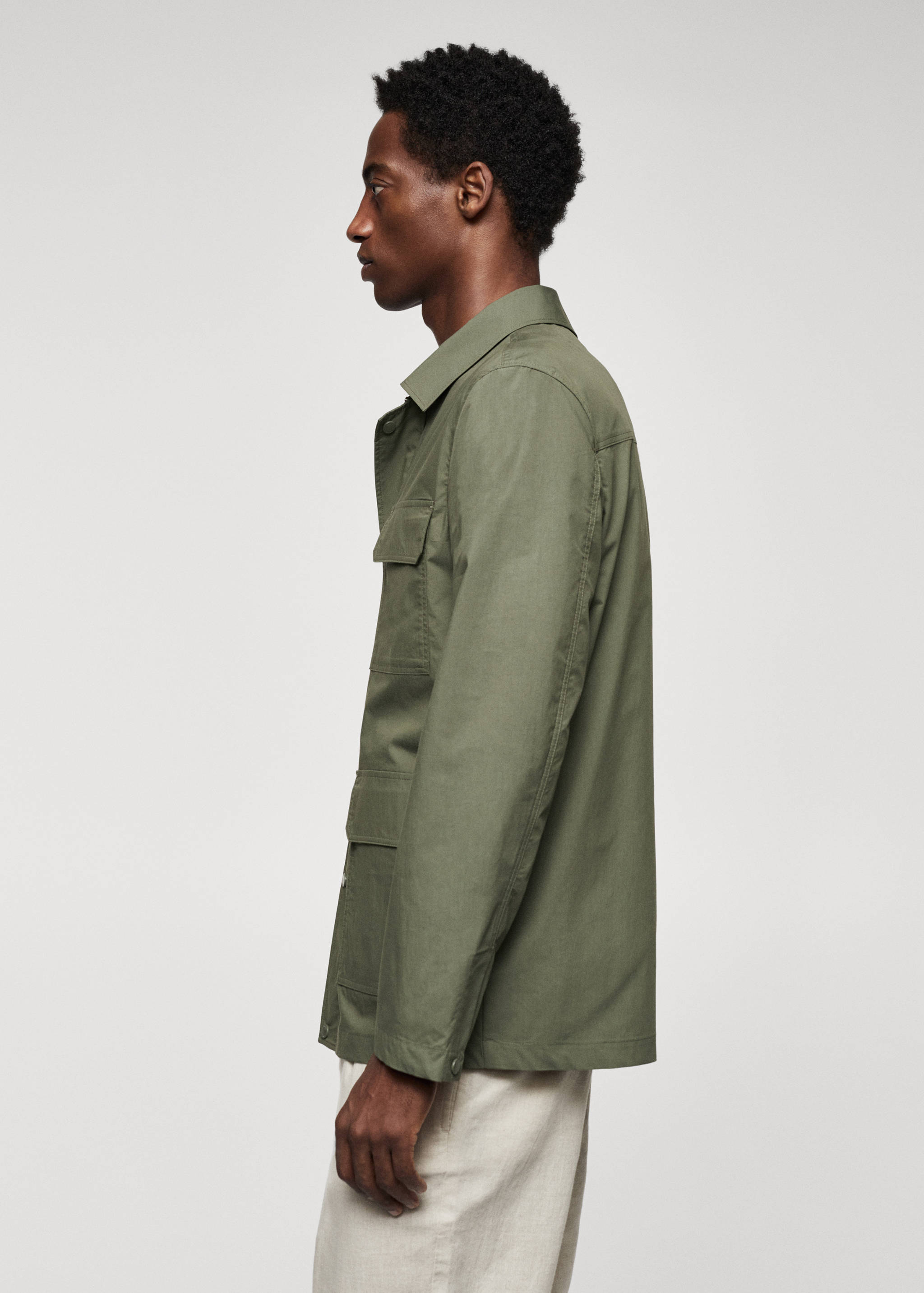 Veste légère coton poches - Détail de l'article 6