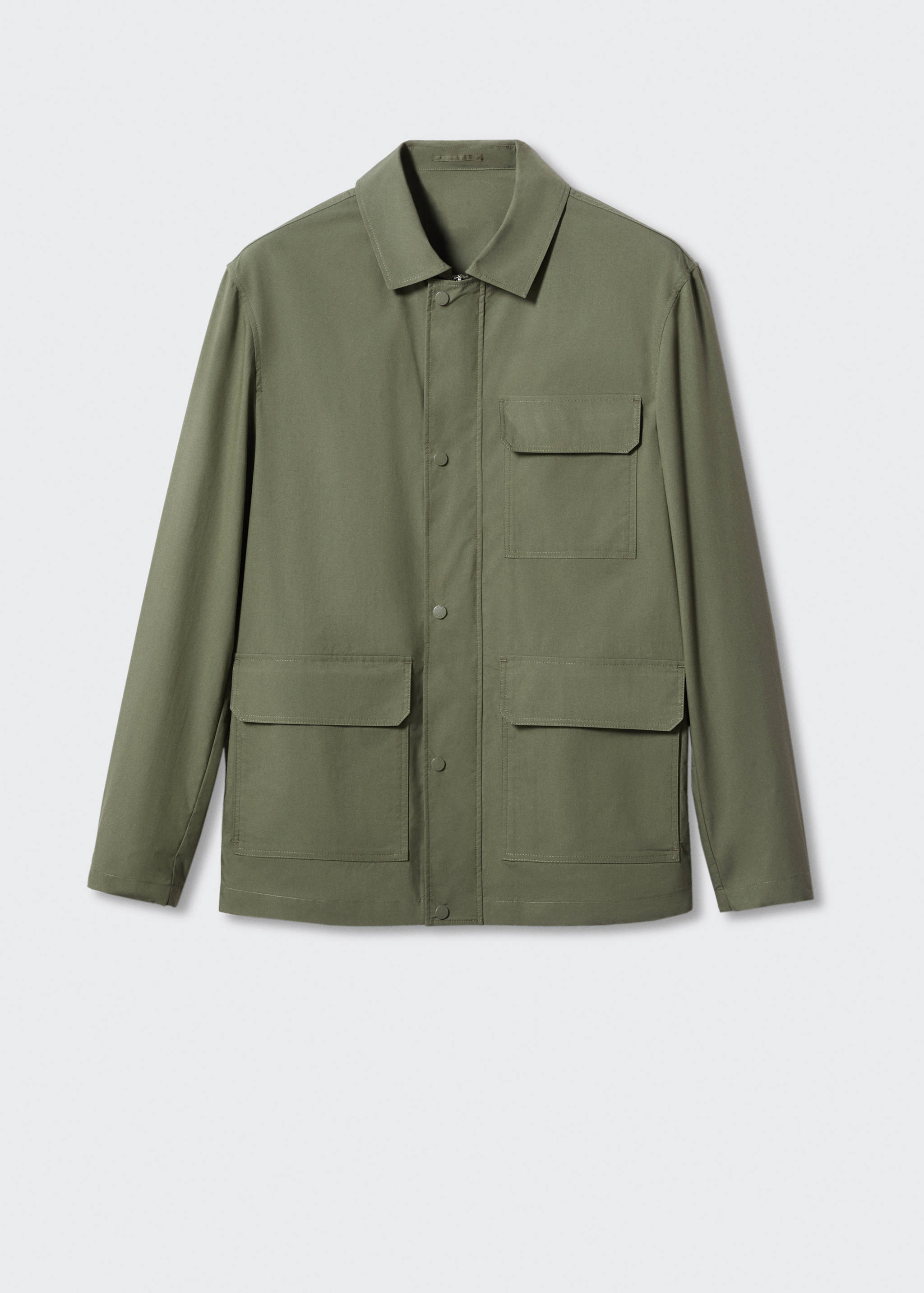 Veste légère coton poches - Article sans modèle