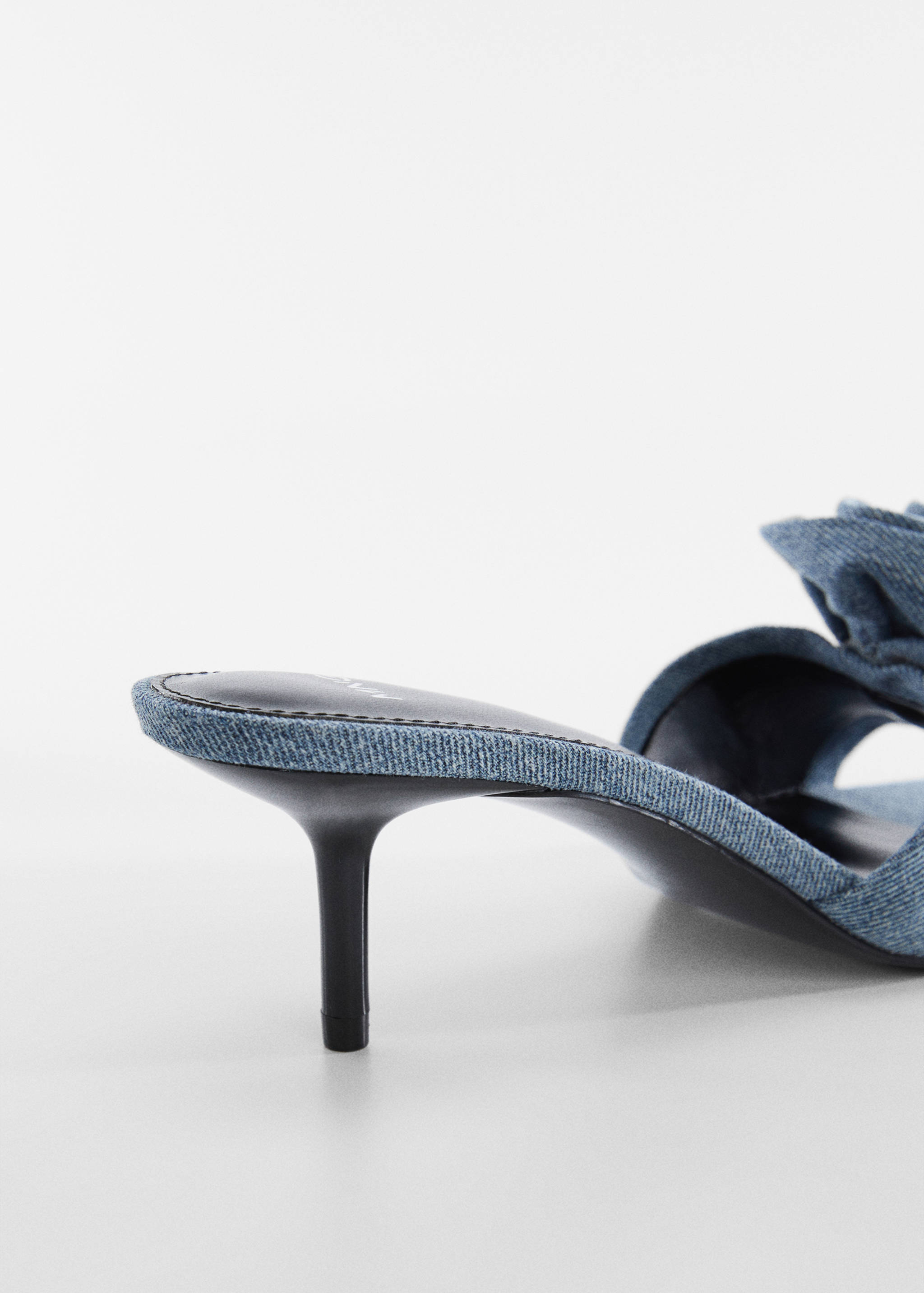Floral denim sandals - Details of the article 1