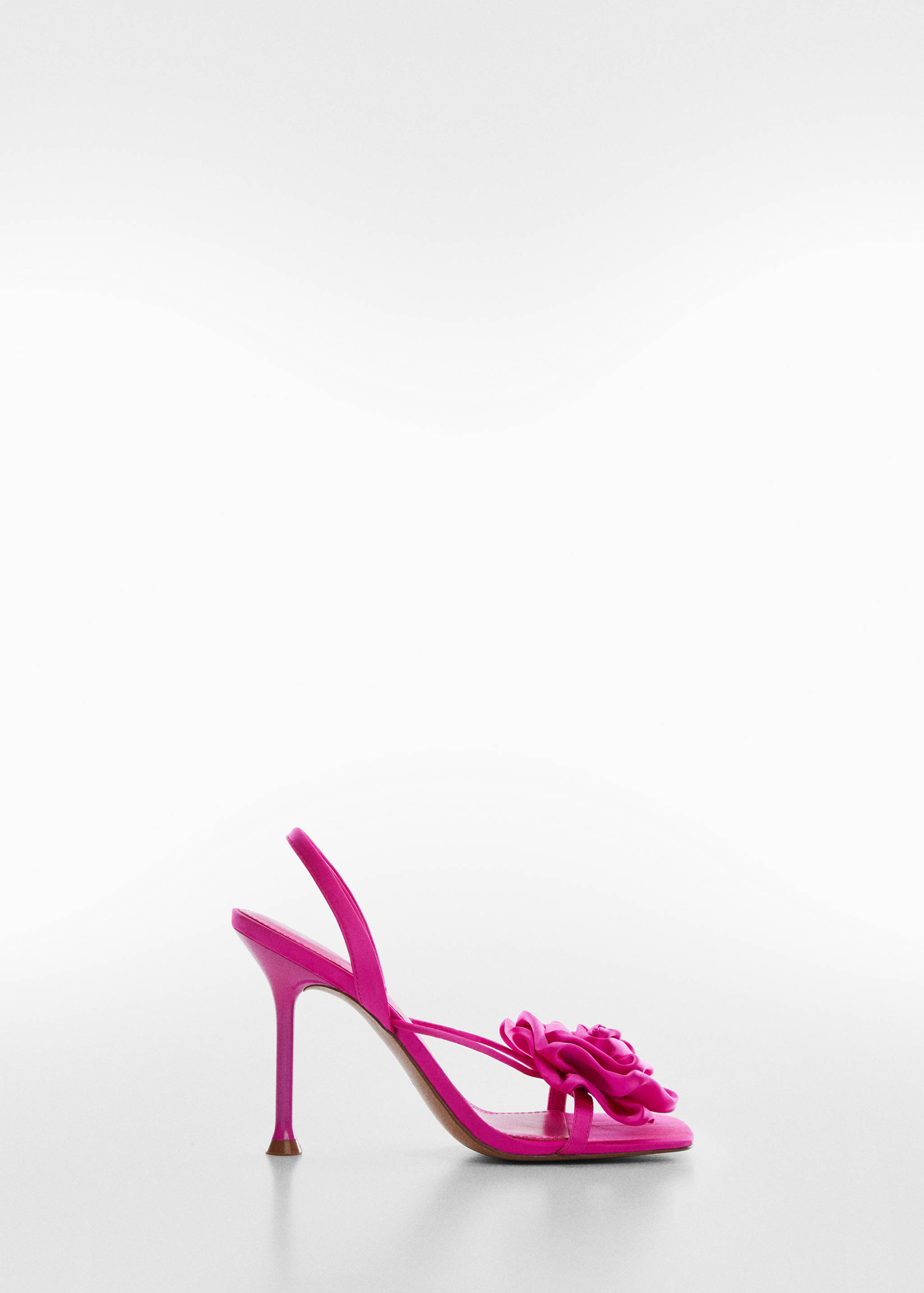 Maxi flower heeled sandal - Article without model