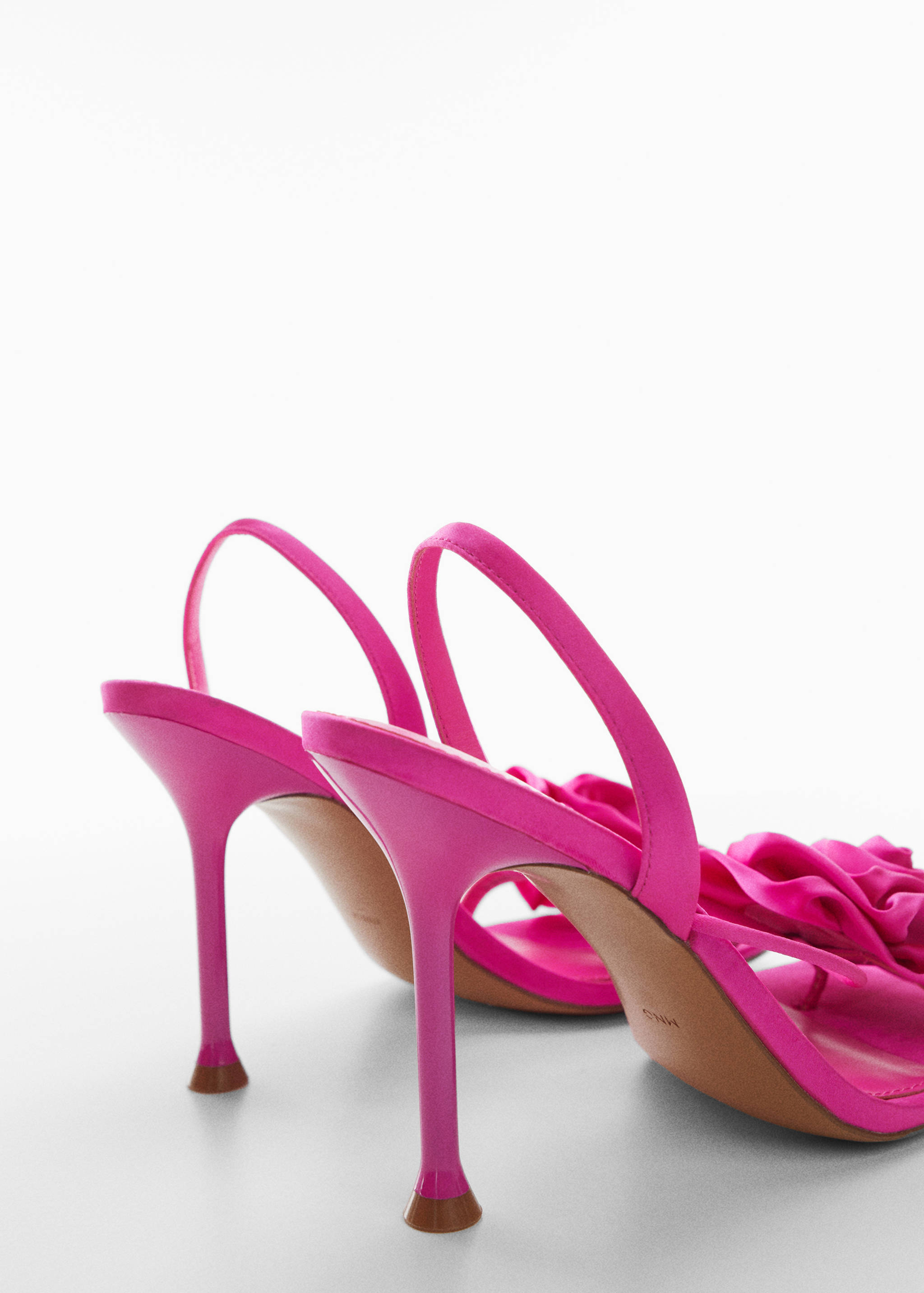 Maxi flower heeled sandal - Details of the article 2