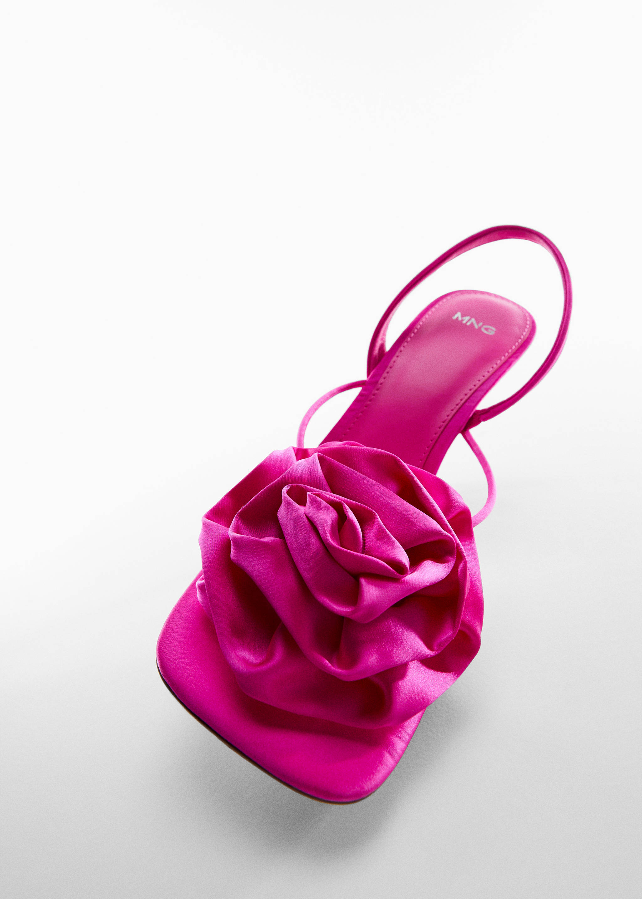 Maxi flower heeled sandal - Details of the article 5