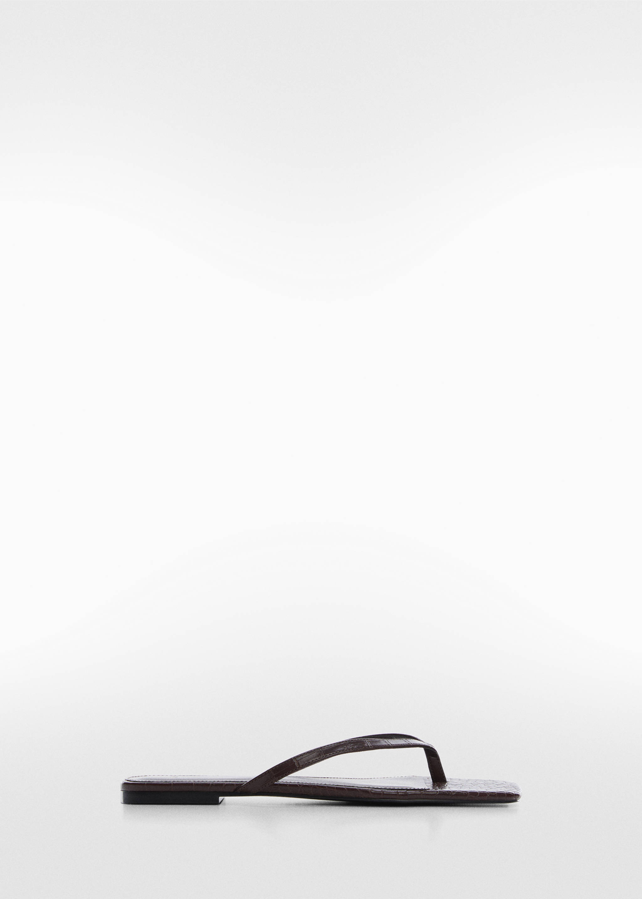 Sandales effet croco - Article sans modèle