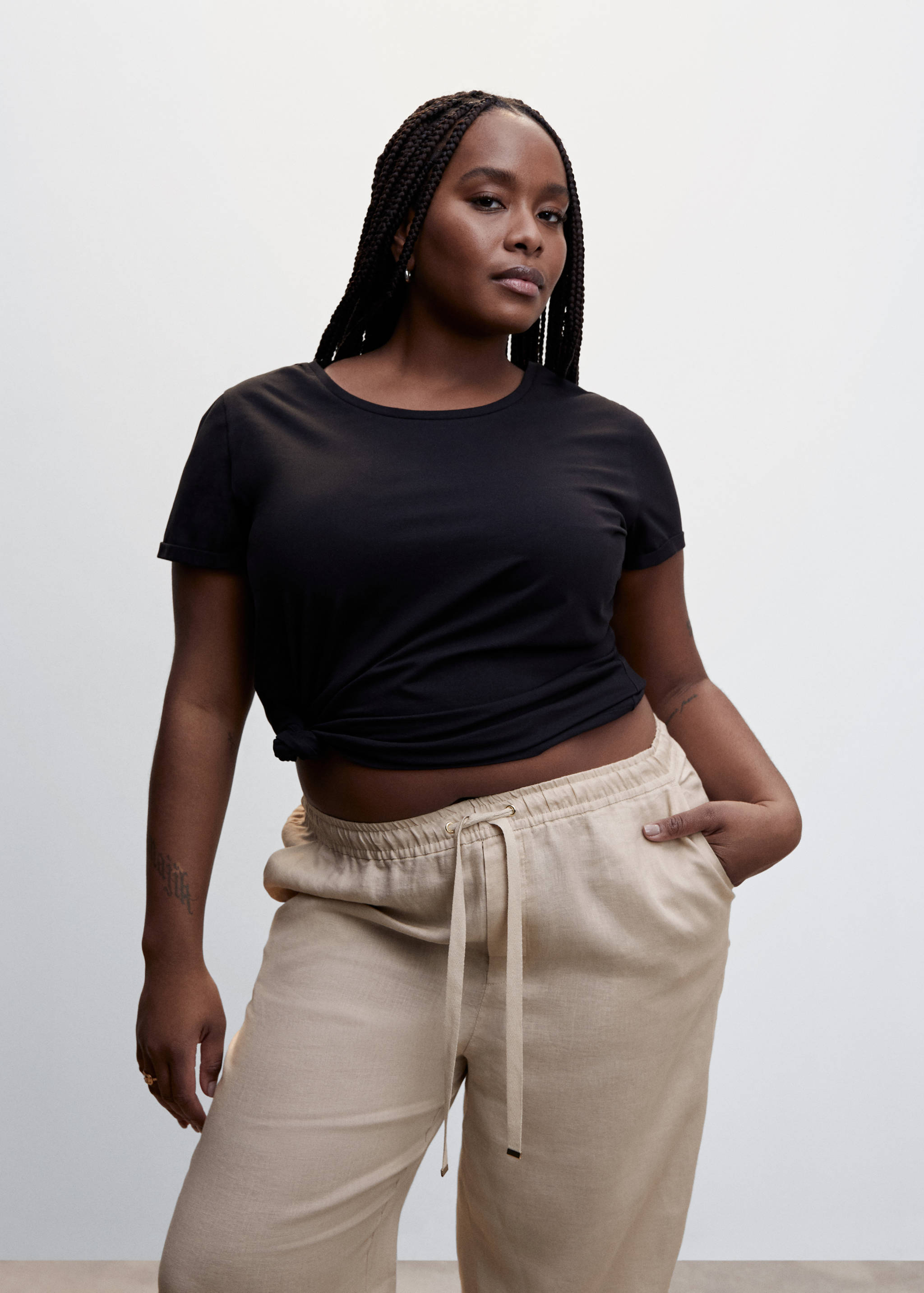 Pantalón 100% lino - Detalle del artículo 5