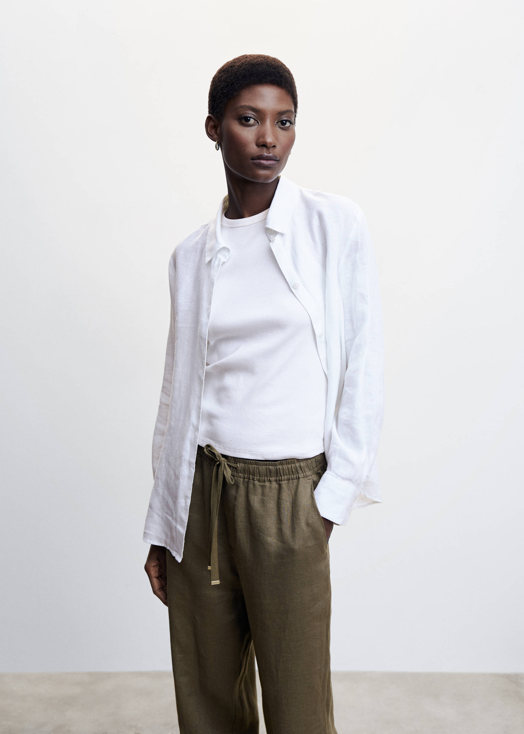 Pantalón 100% lino - Detalle del artículo 1