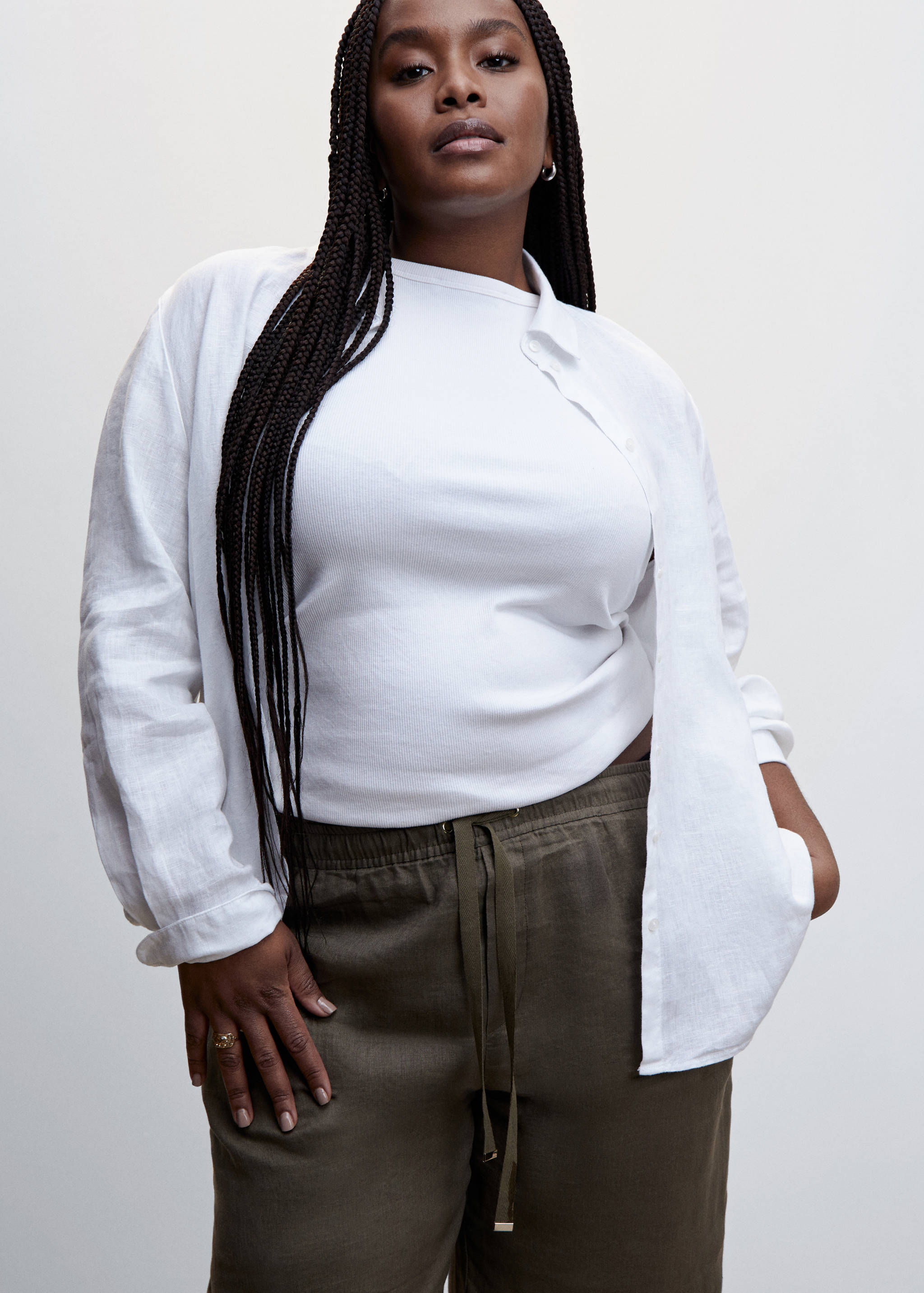 Pantalón 100% lino - Detalle del artículo 4