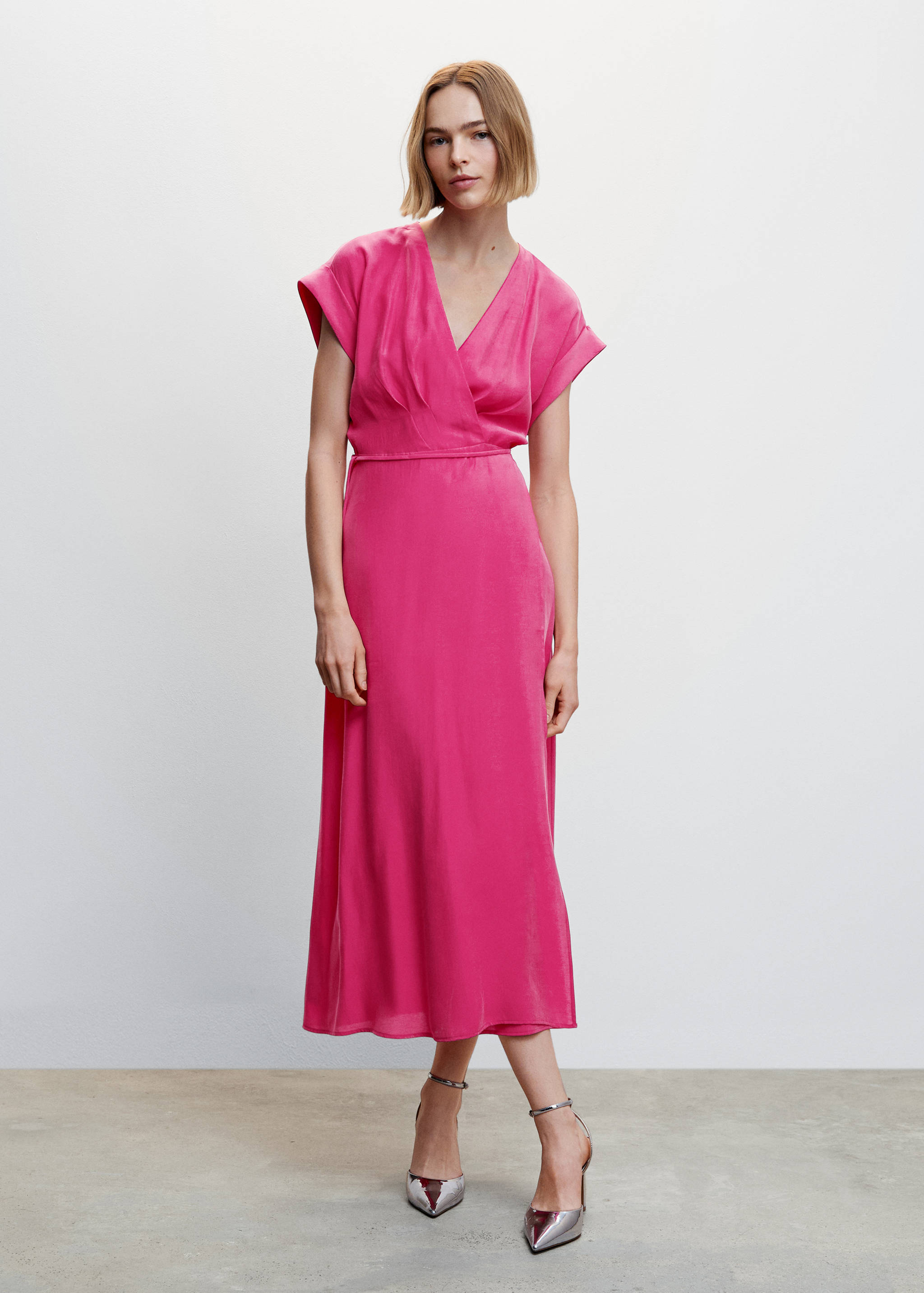 Modal wrap dress - General plane
