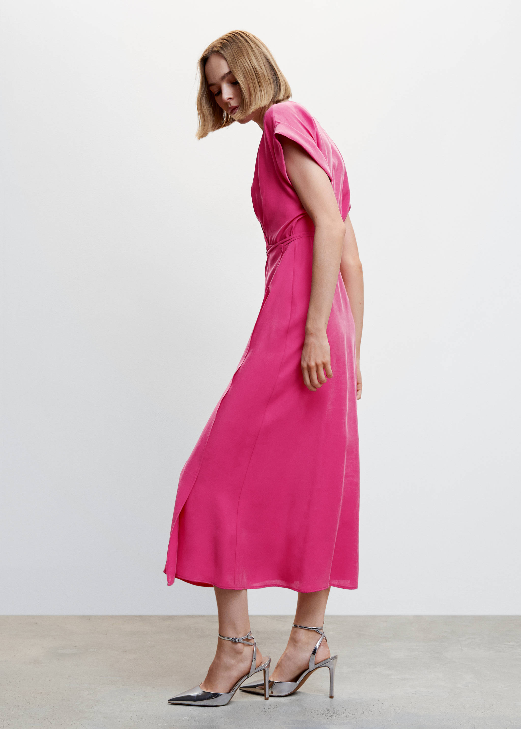 Modal wrap dress - Details of the article 6
