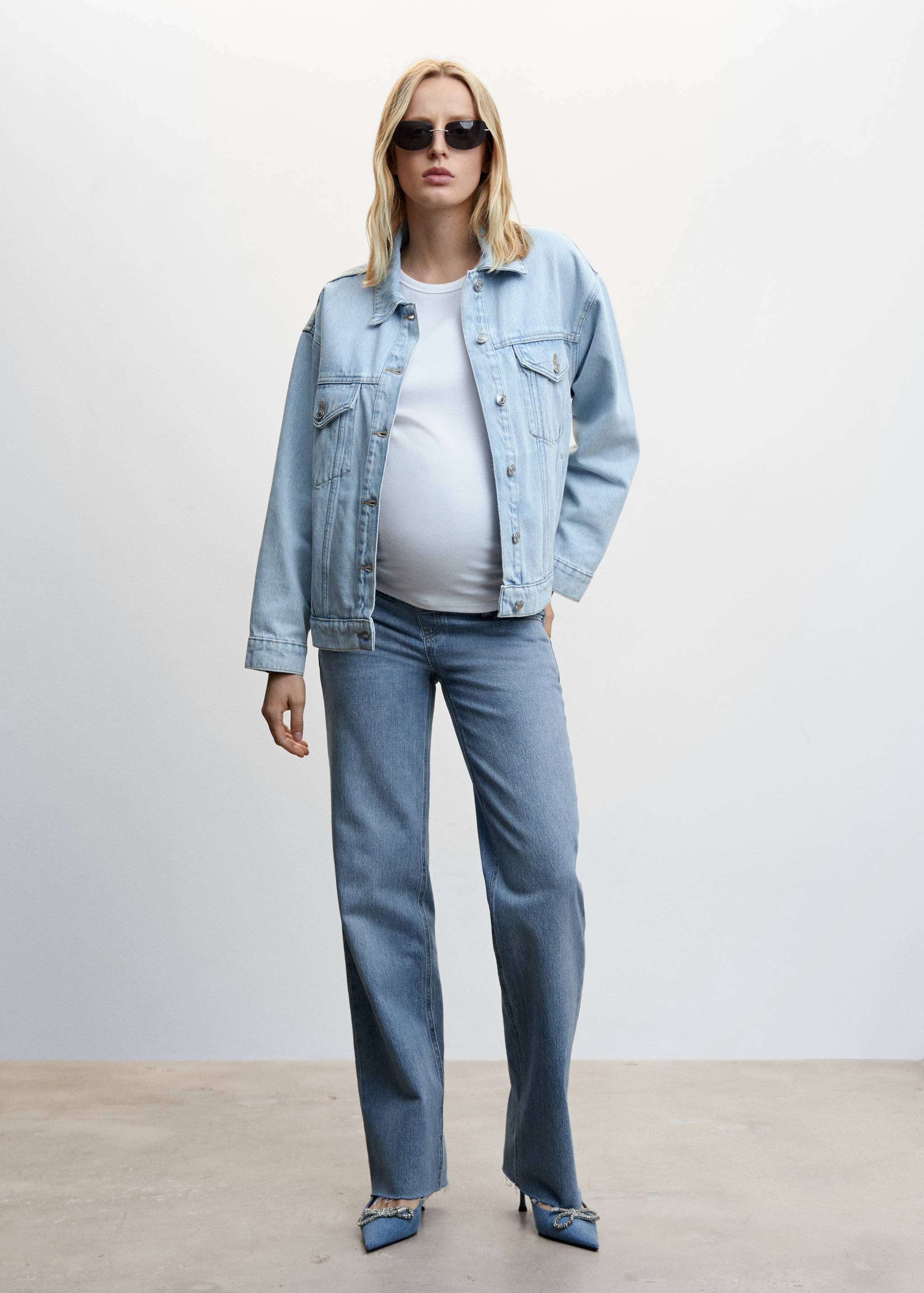 Maternity wideleg jeans - General plane