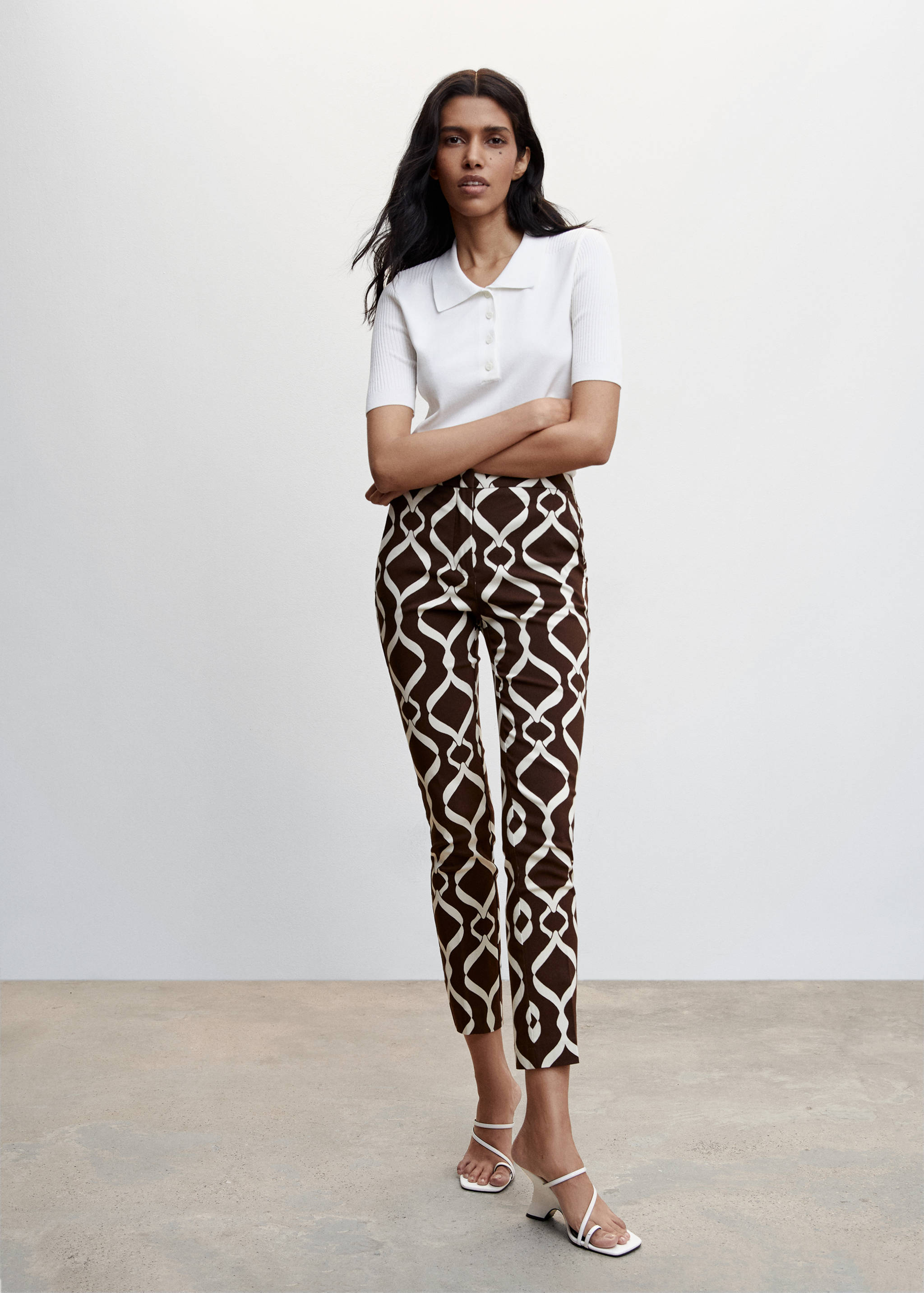 Pantalon skinny crop - Plan général