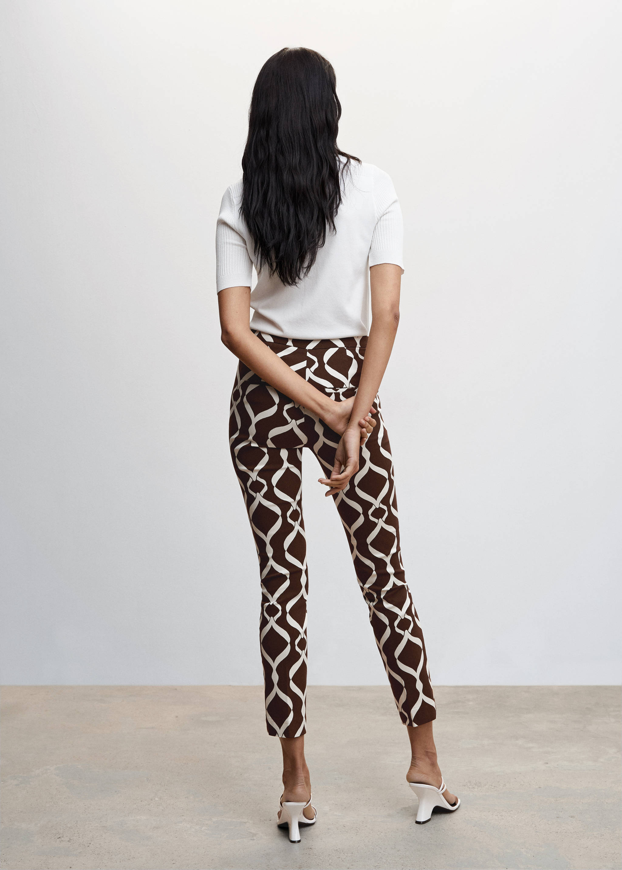 Pantalon skinny crop - Verso de l’article