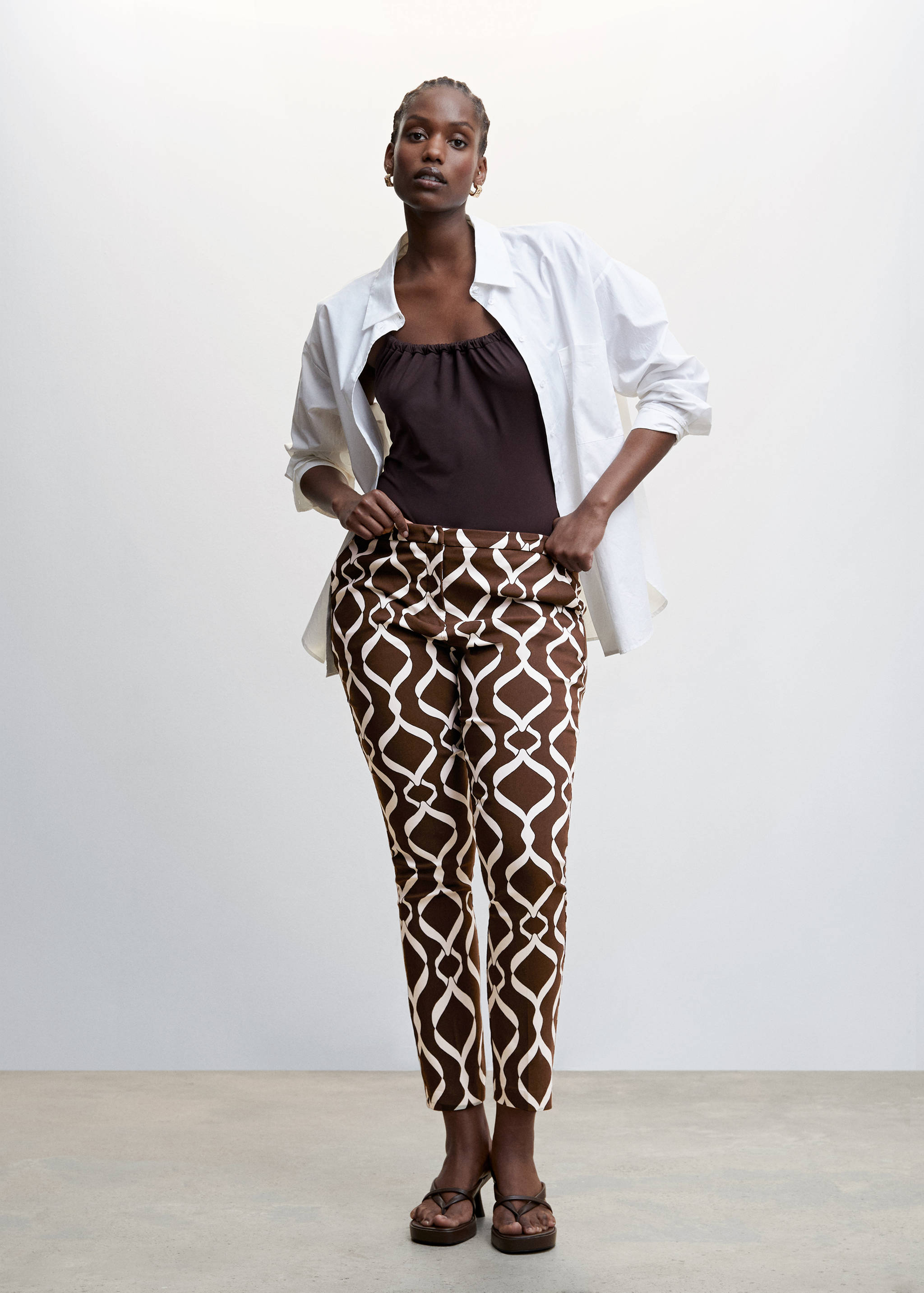 Pantalon skinny crop - Détail de l'article 3