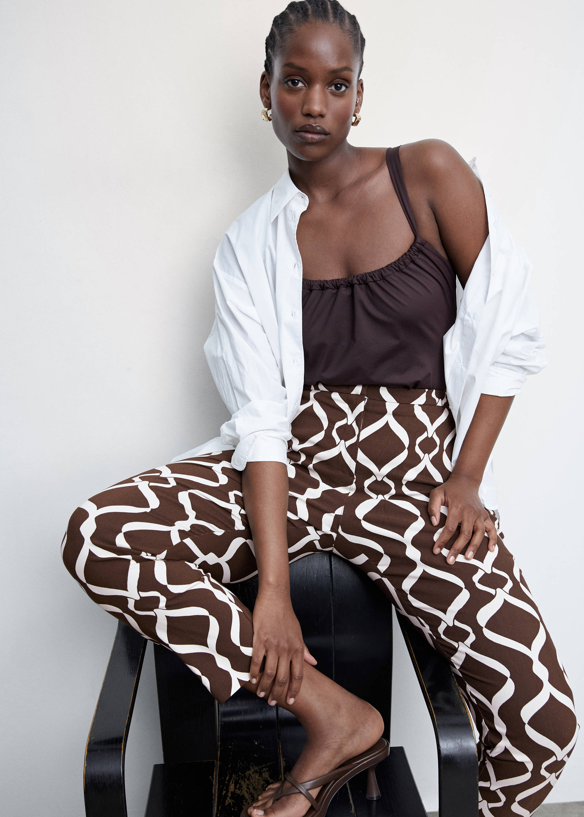 Pantalon skinny crop - Détail de l'article 4