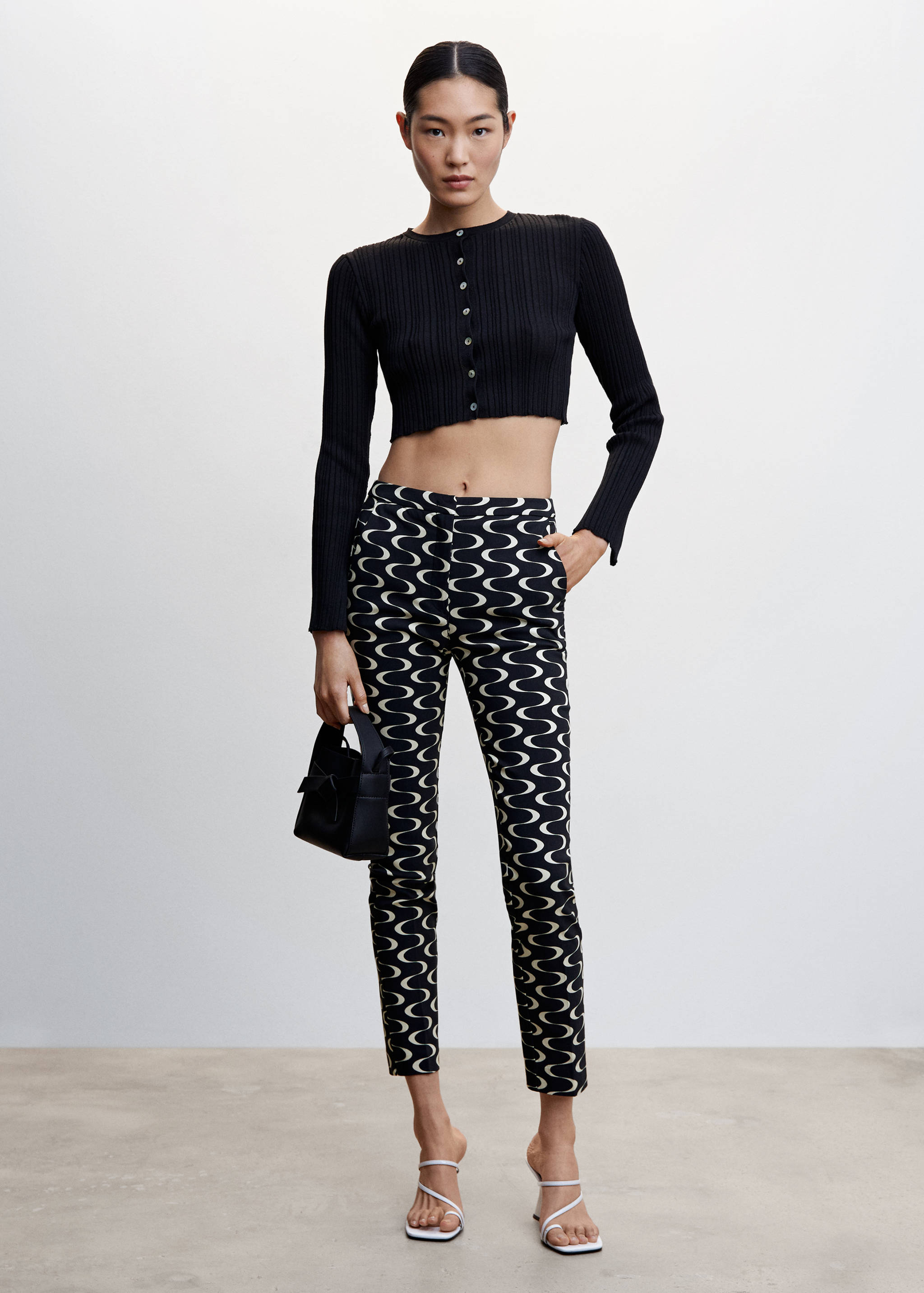 Pantalon skinny crop - Plan général