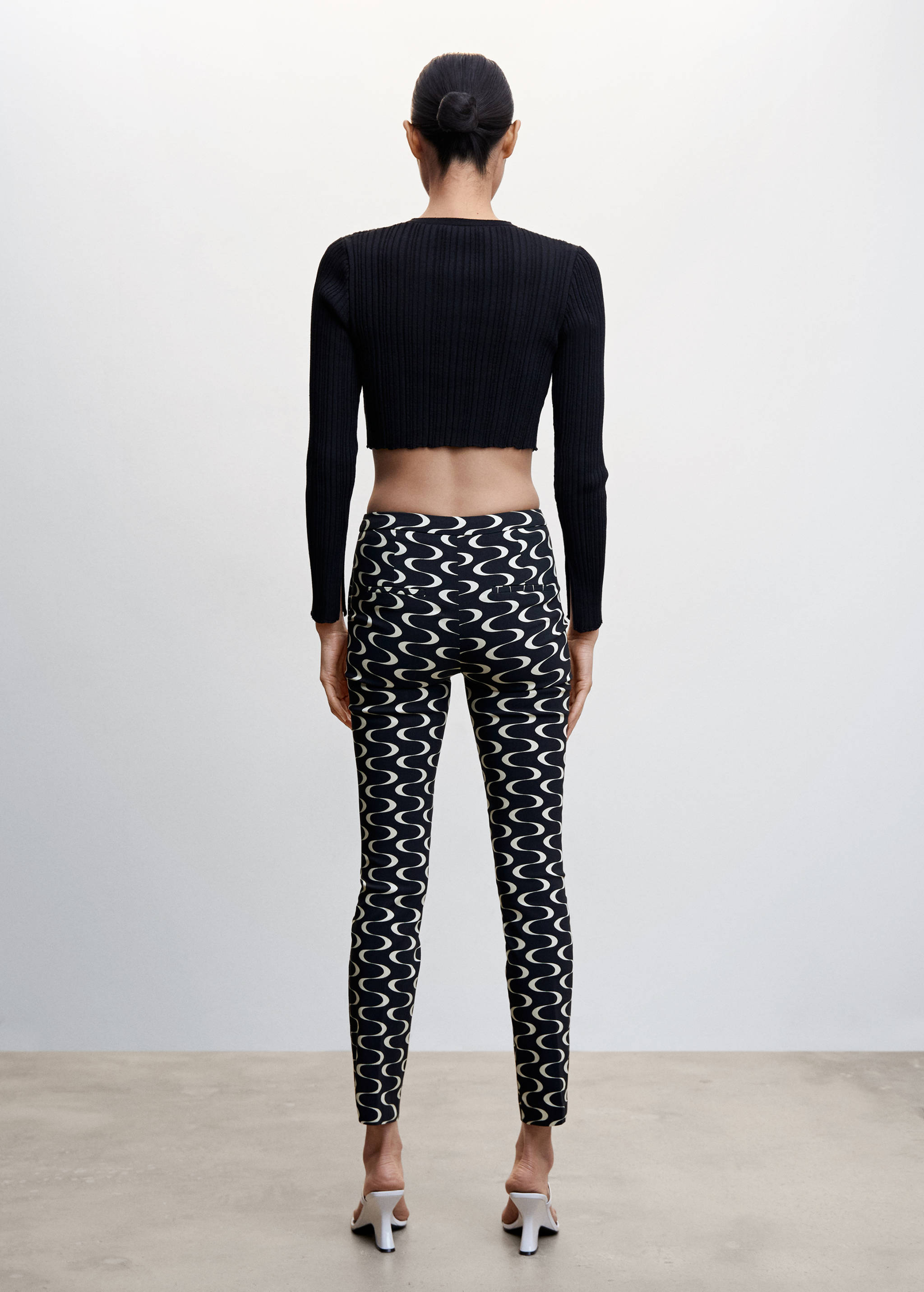 Pantalon skinny crop - Verso de l’article