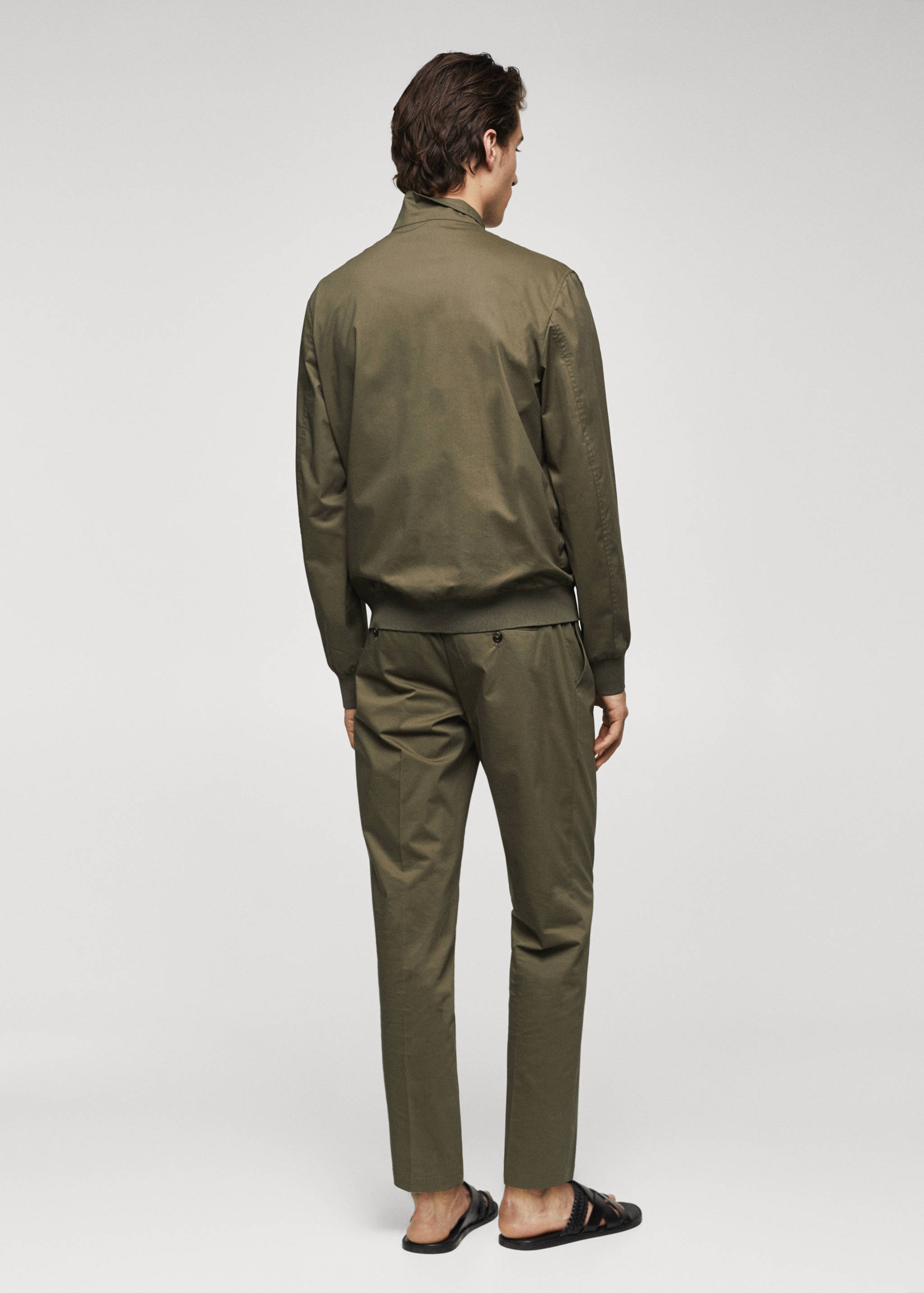 Veste bomber tissu léger - Verso de l’article