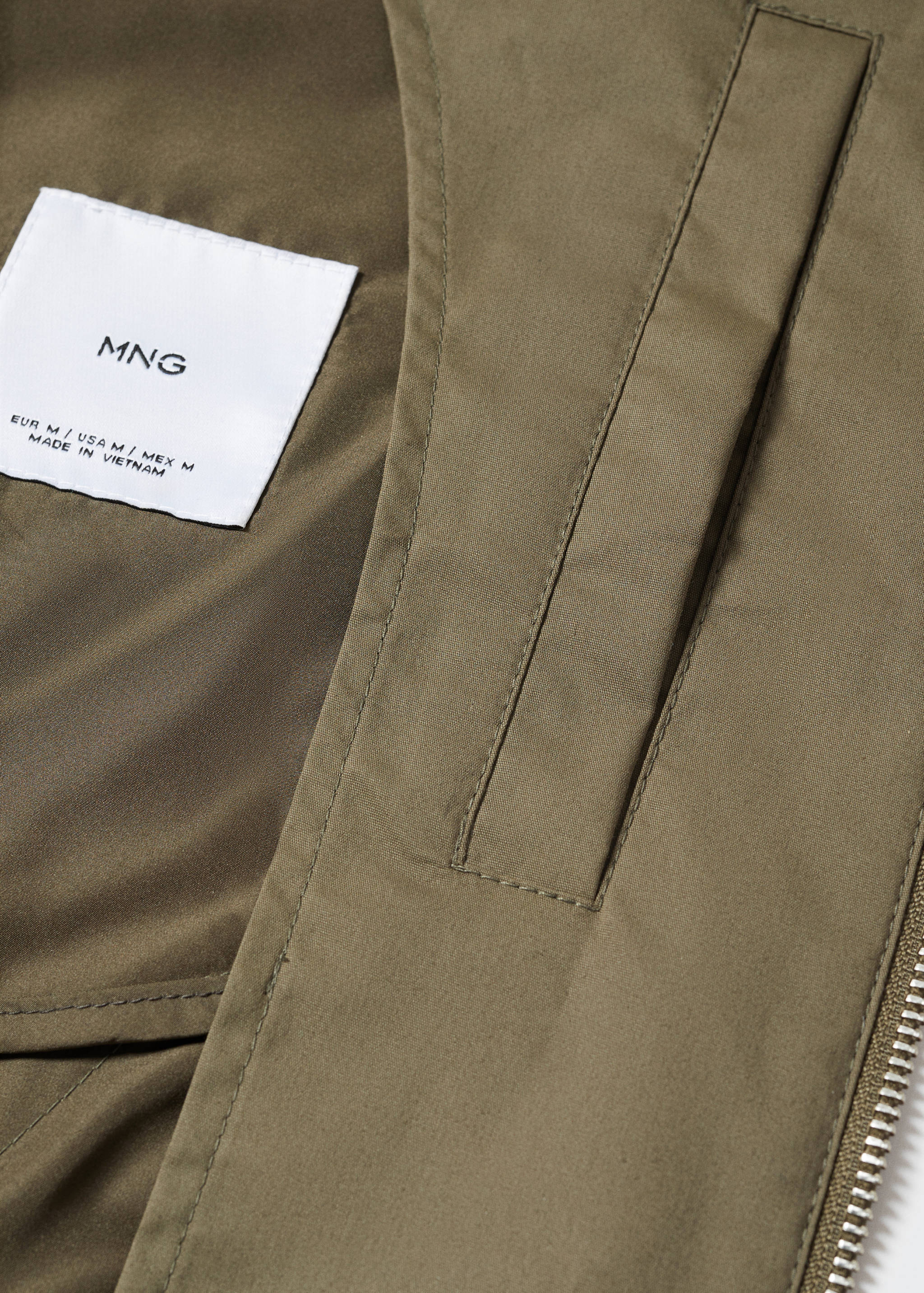 Veste bomber tissu léger - Détail de l'article 0