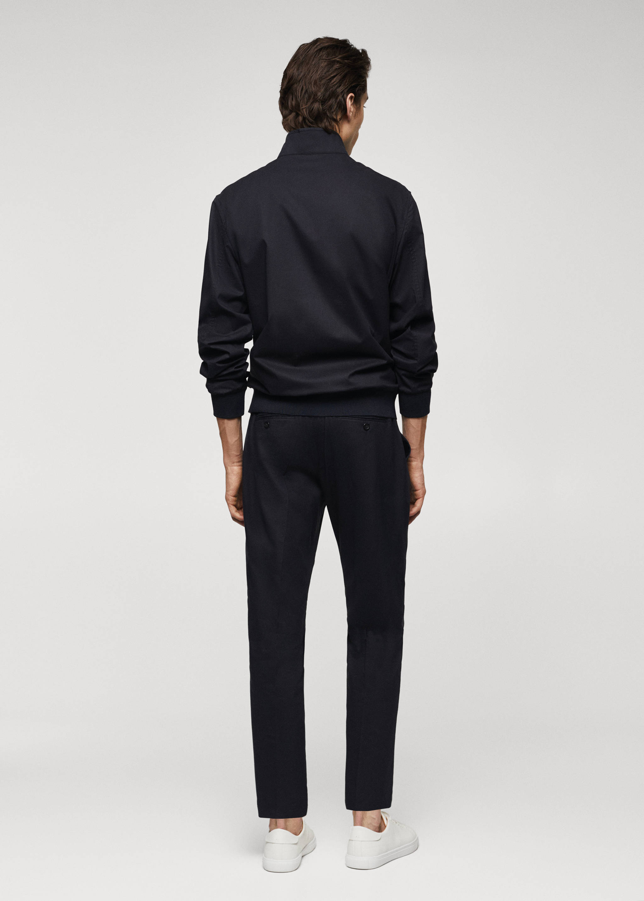 Veste bomber tissu léger - Verso de l’article