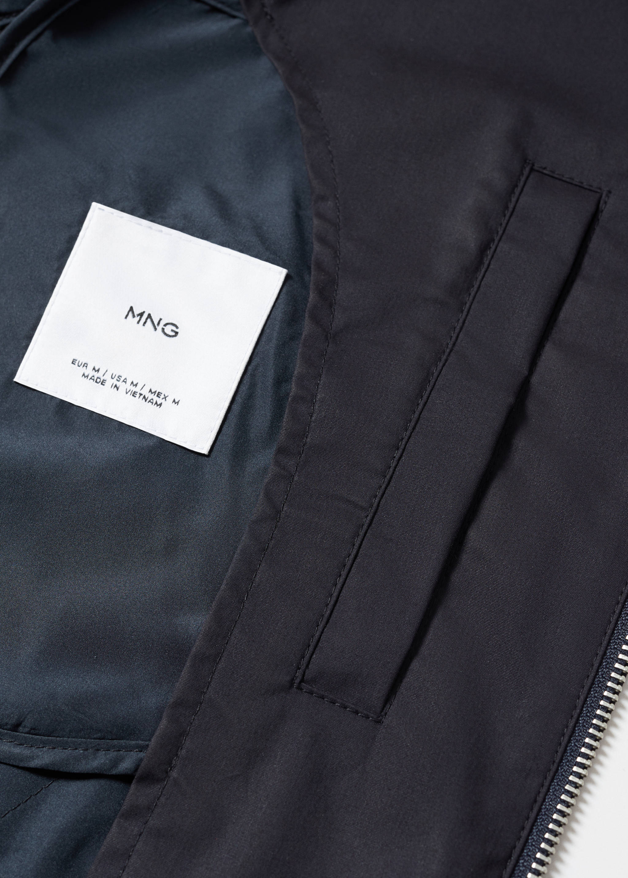 Veste bomber tissu léger - Détail de l'article 0