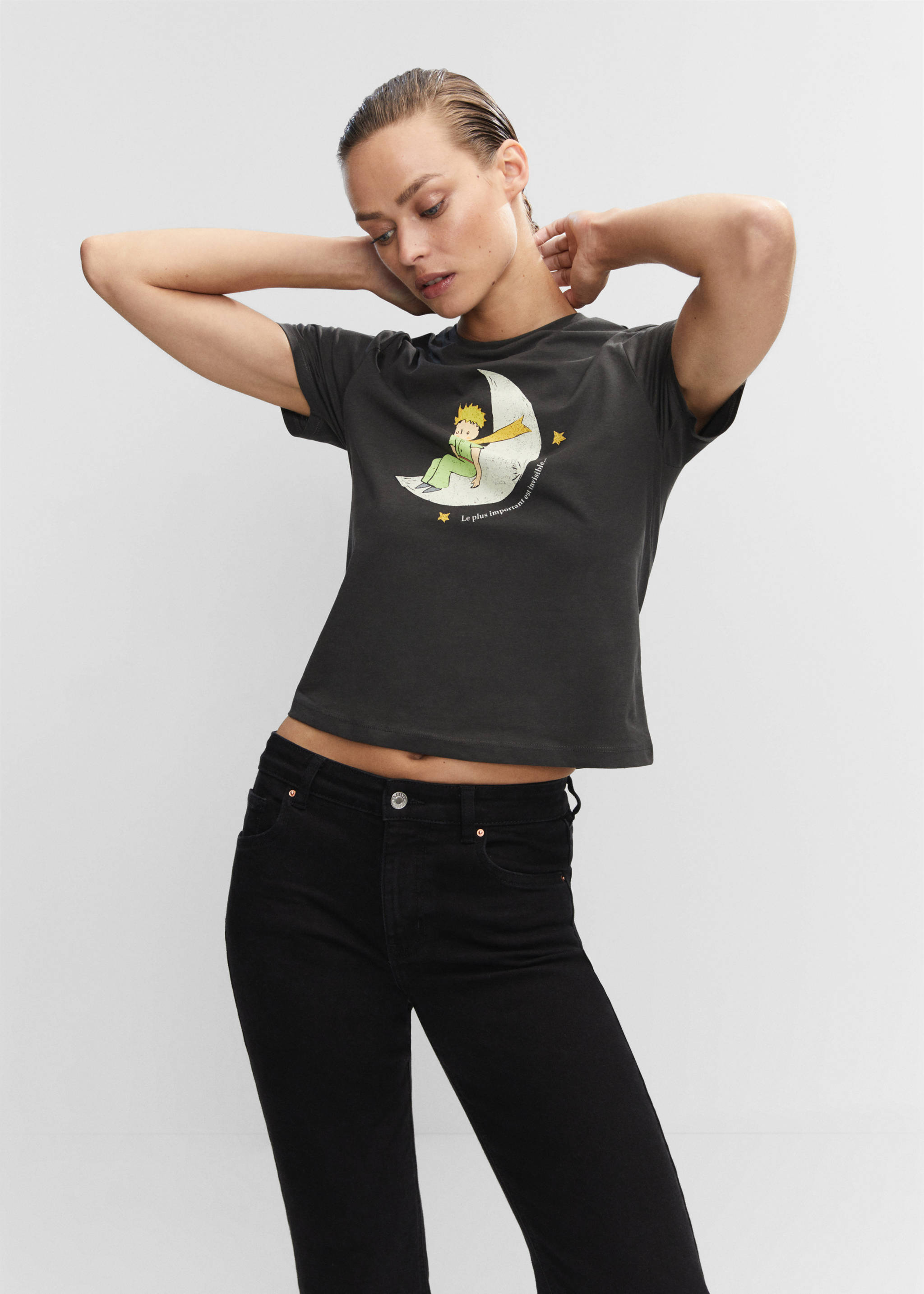 T-shirt coton Le Petit Prince - Plan moyen
