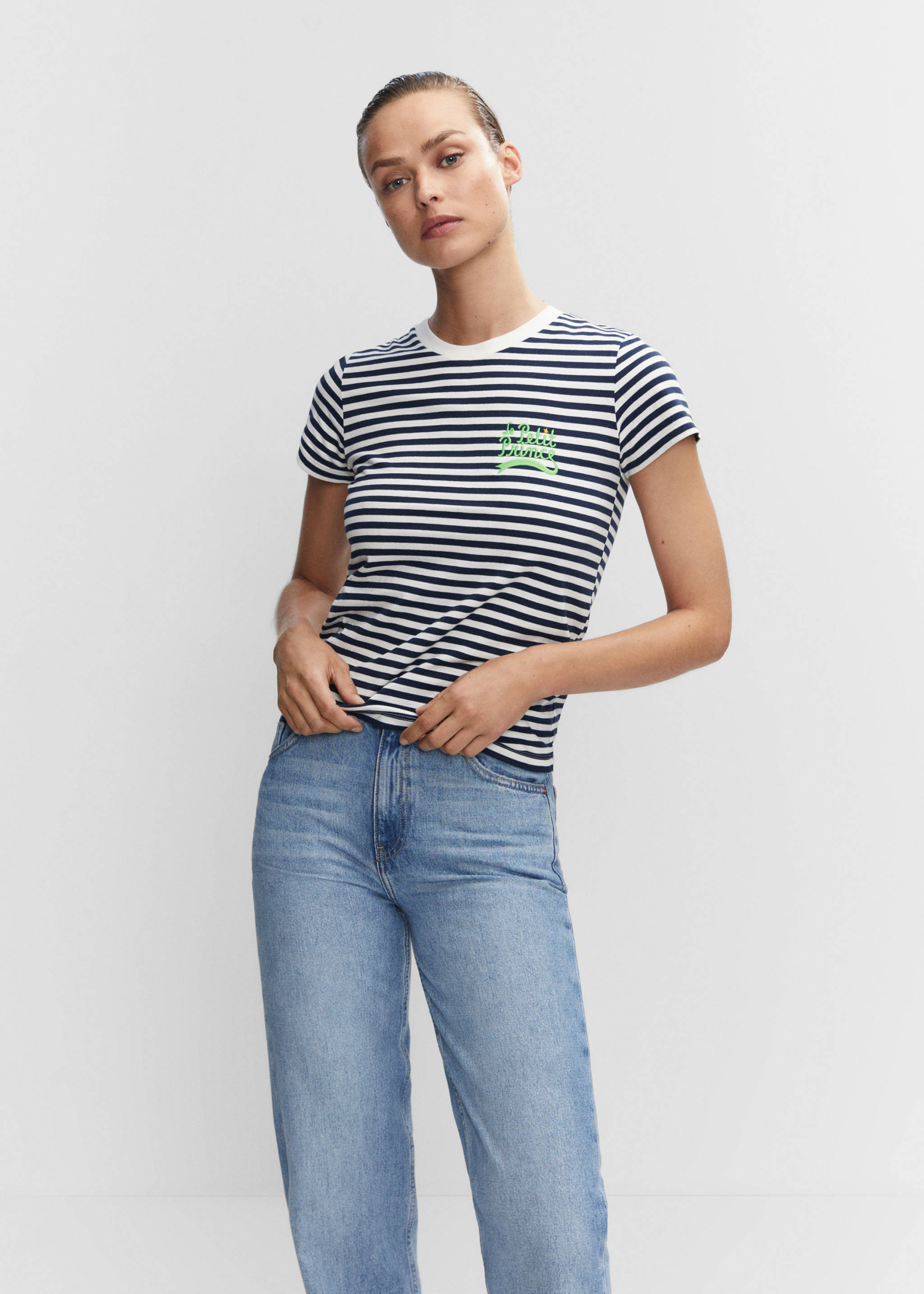 Camiseta rayas El Principito - Plano medio