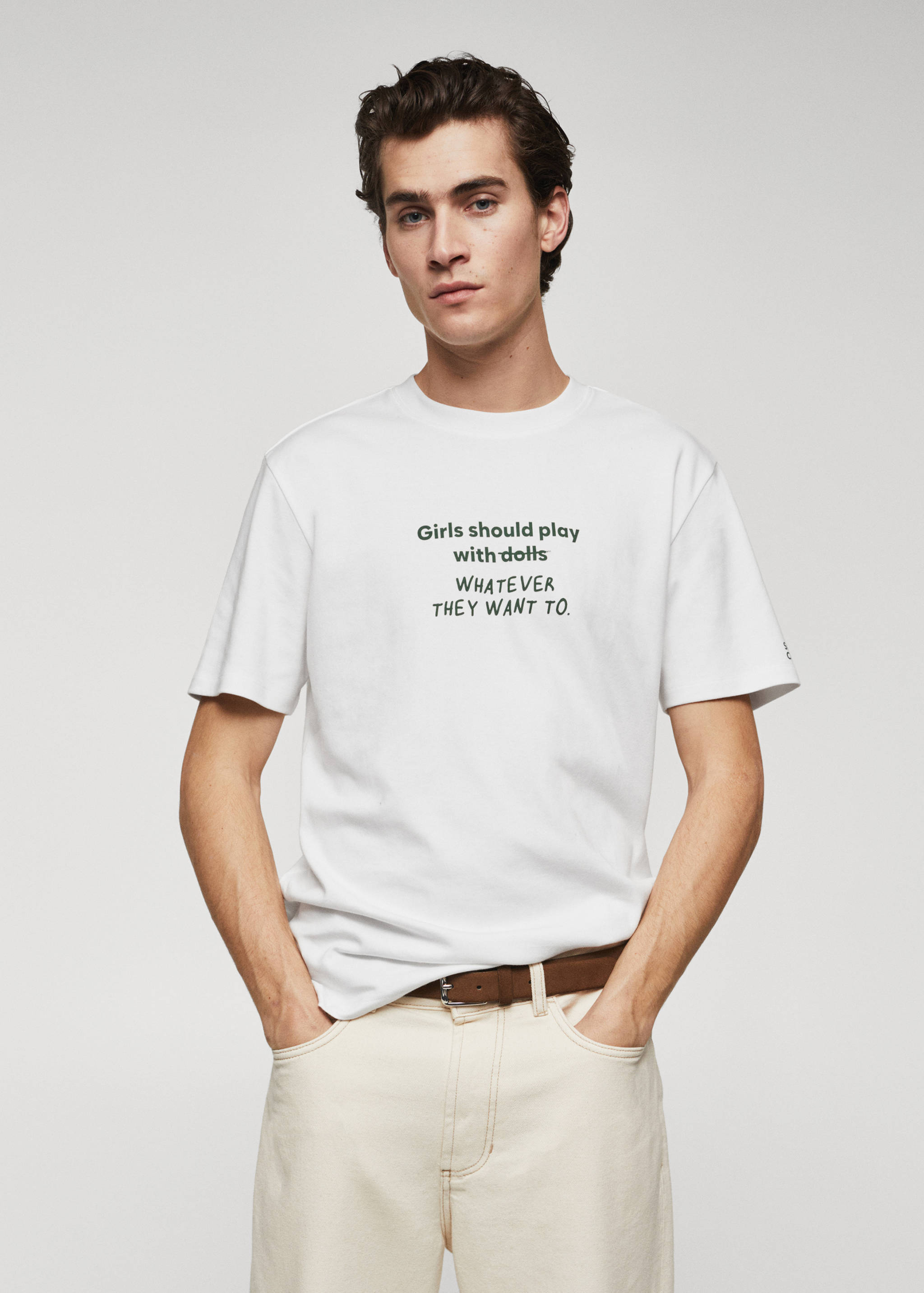 Women's Day t-shirt / MAN - Medium plane