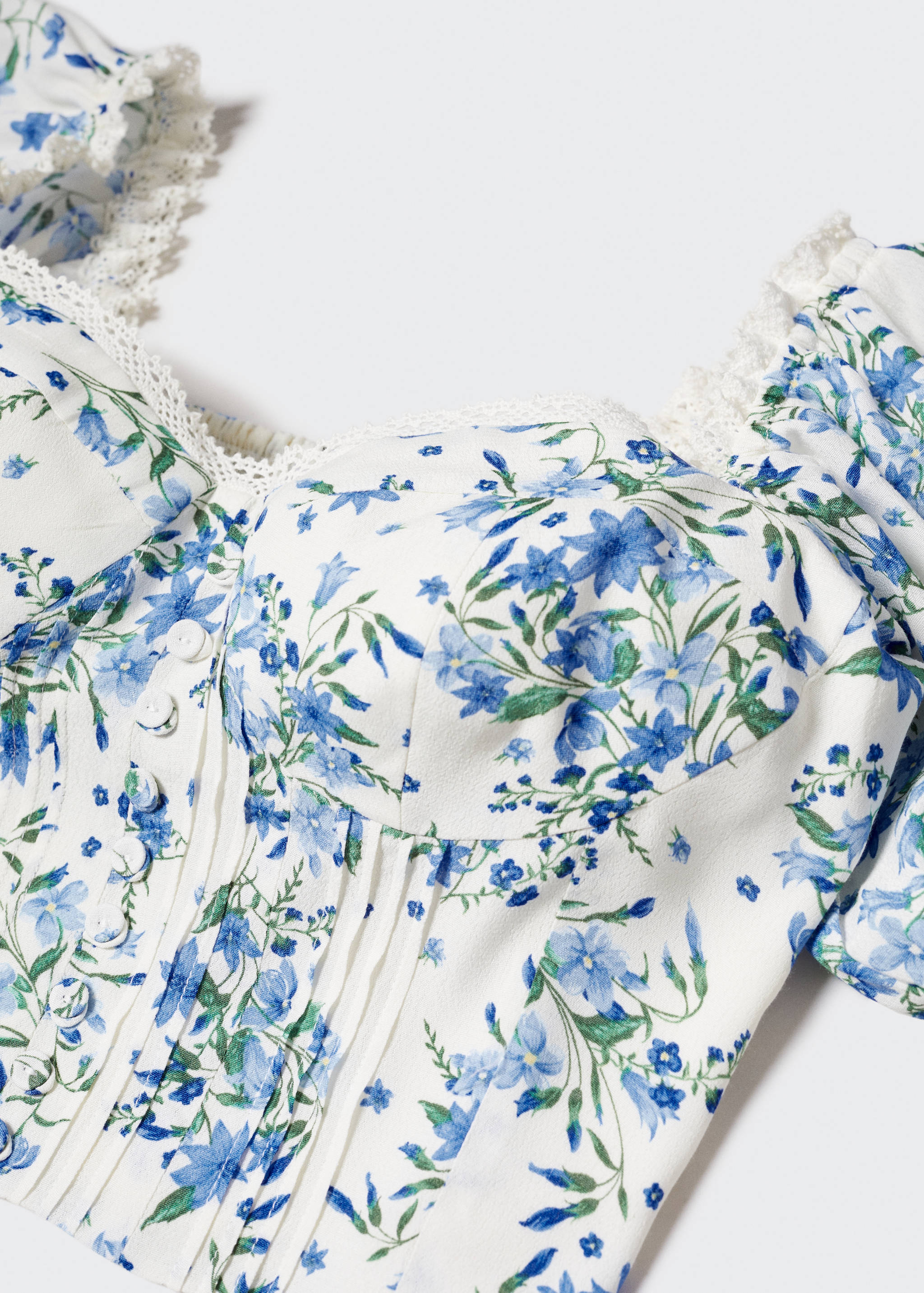 Crop top à fleurs - Détail de l'article 8