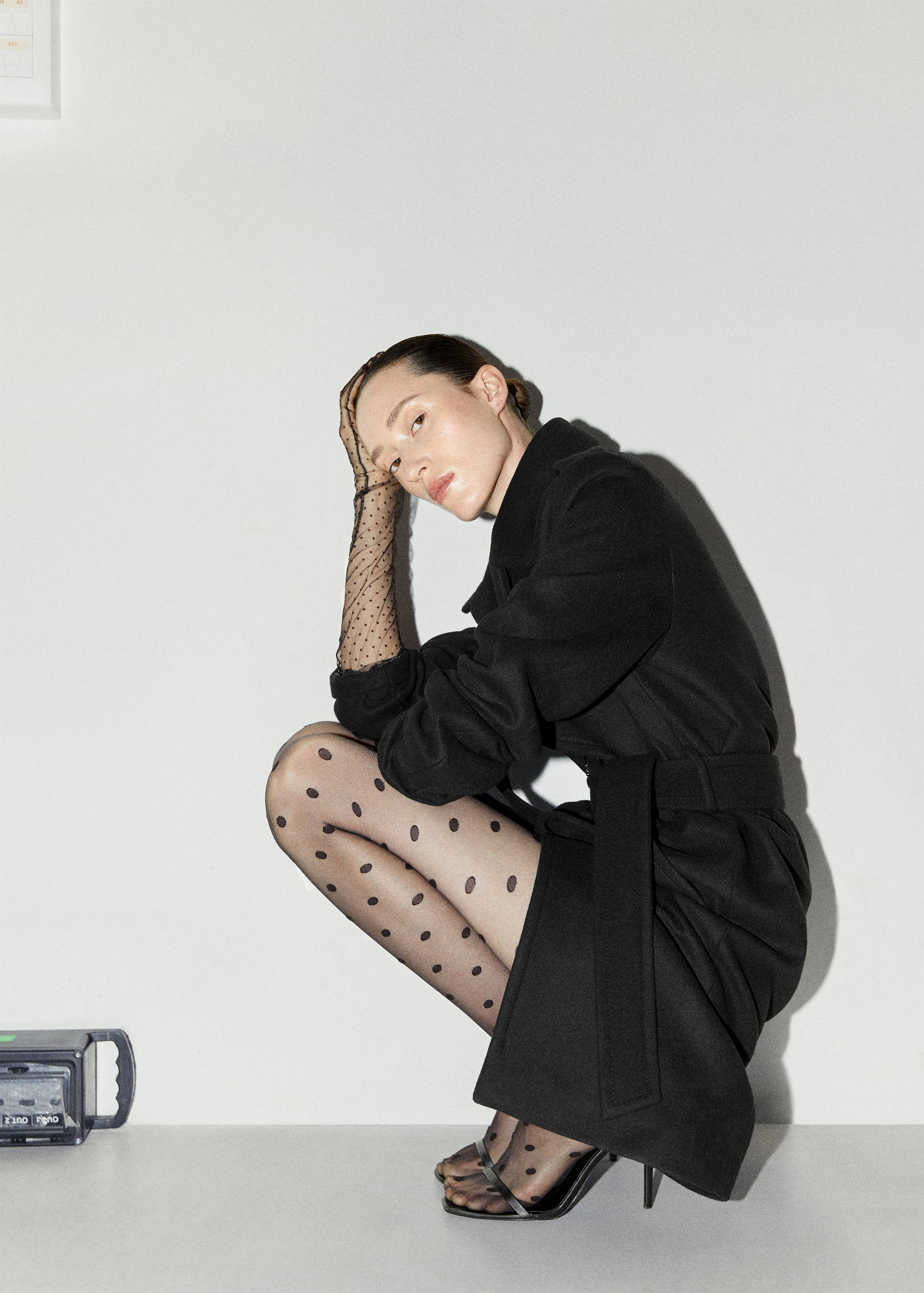 Gants longs semi-transparents - Plan général